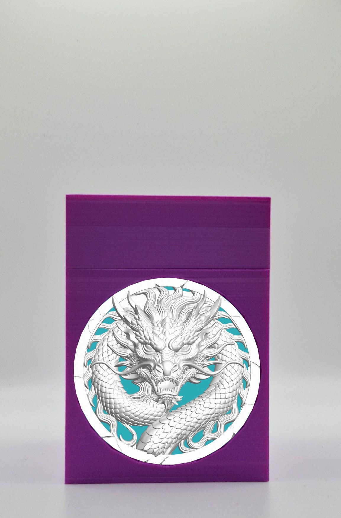 Dragon Card Box — Purple