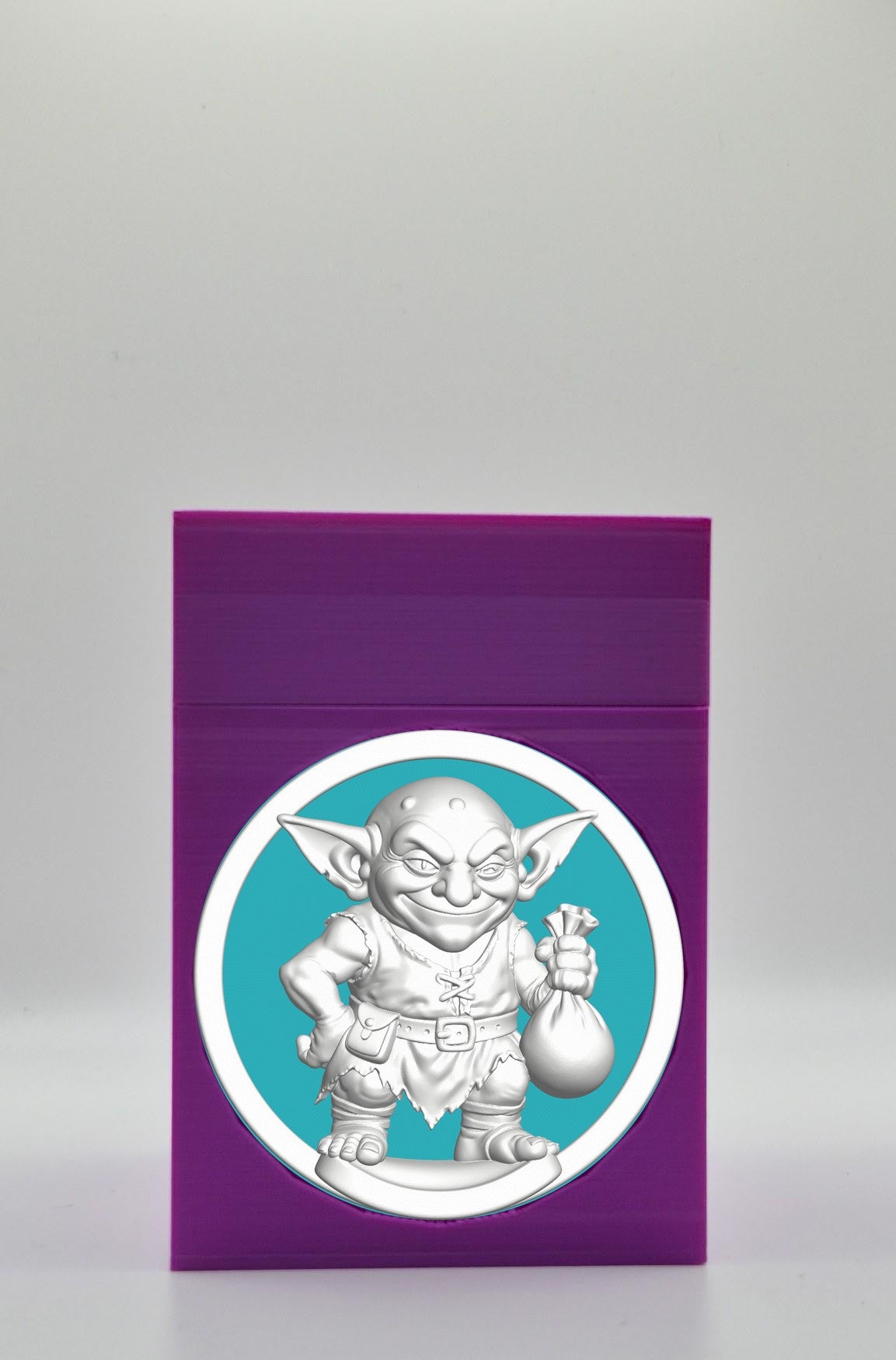 Greedy Goblin Card Box — Purple