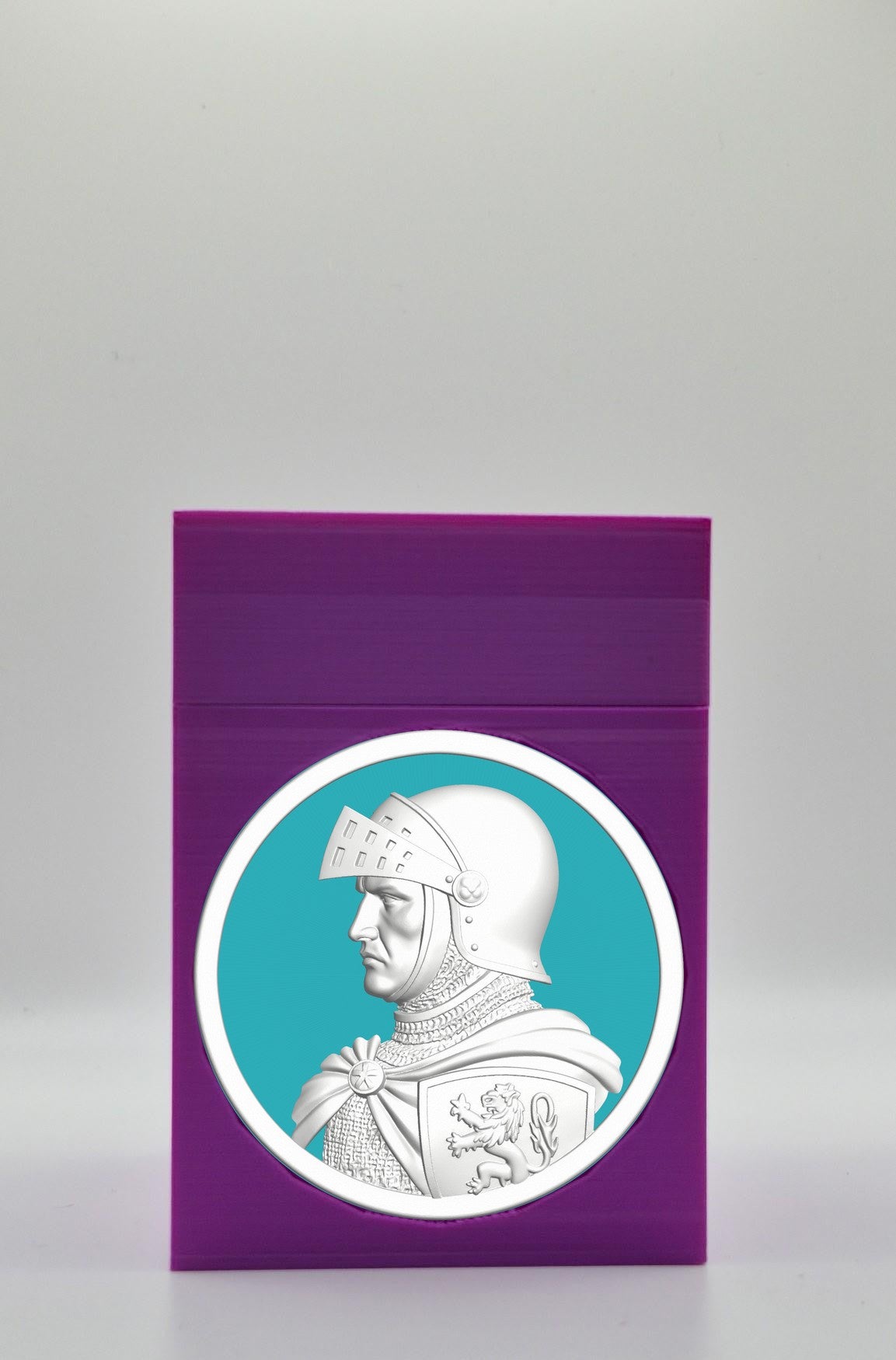 Knight Card Box — Purple