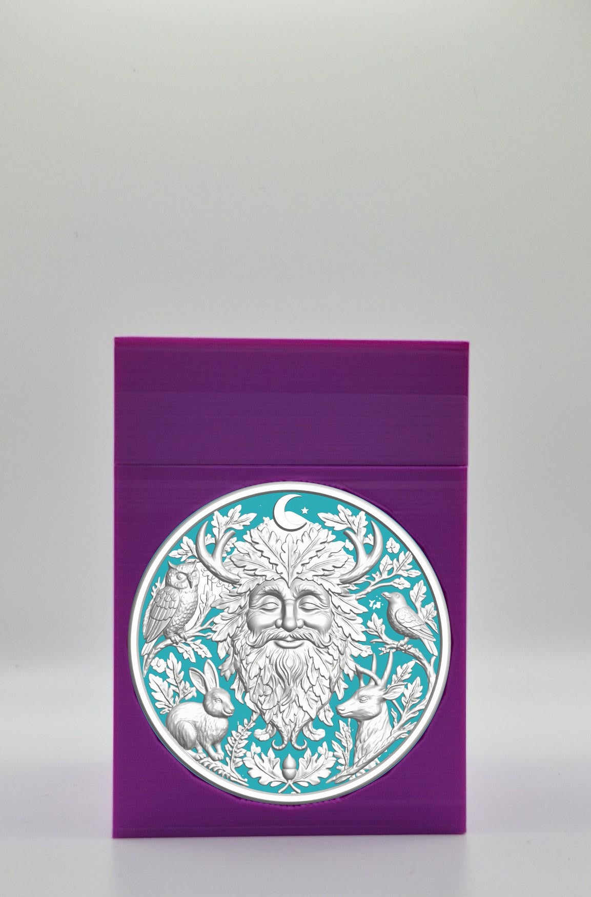 Tree Spirit Card Box — Purple
