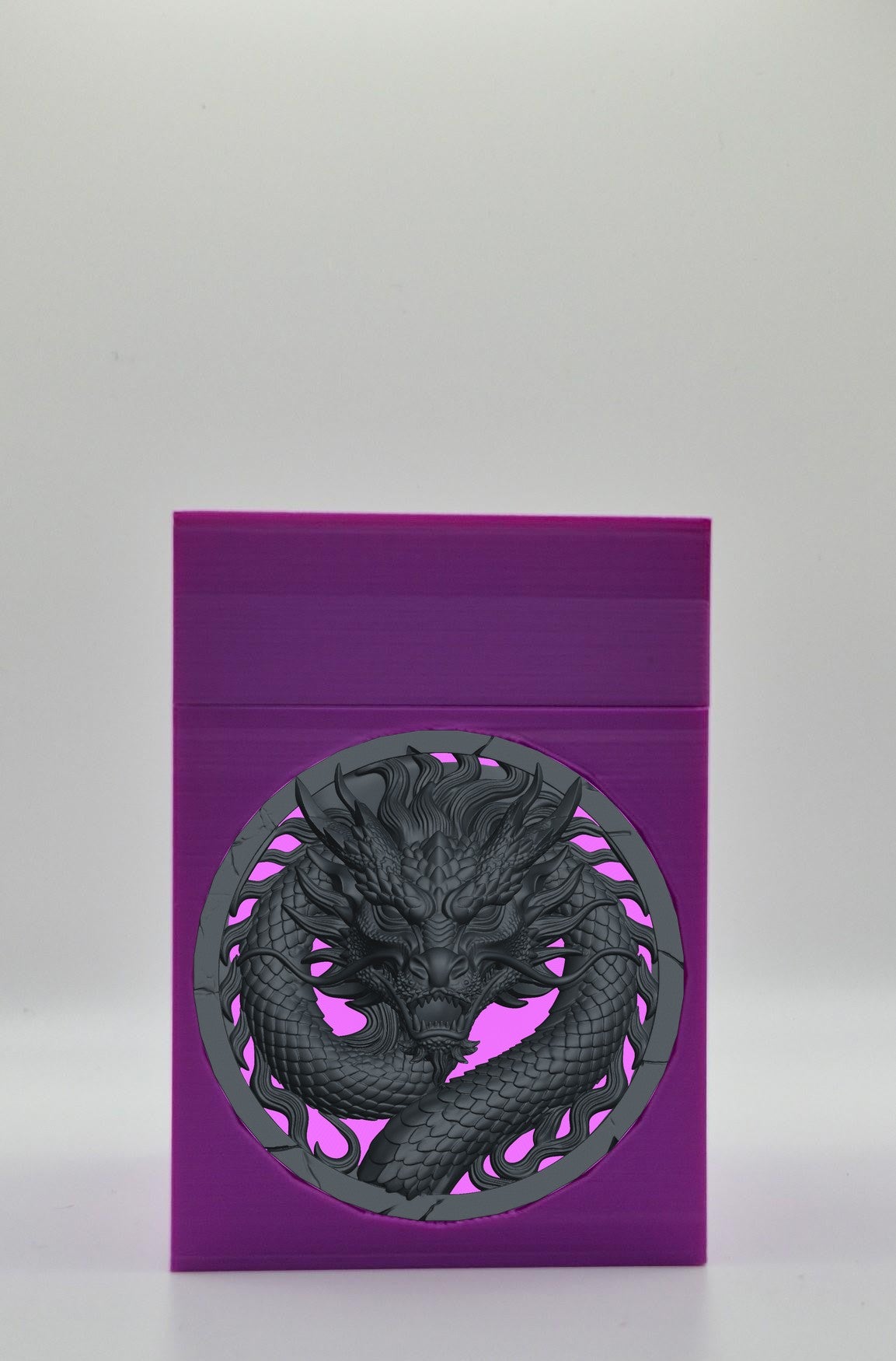 Dragon Card Box — Purple