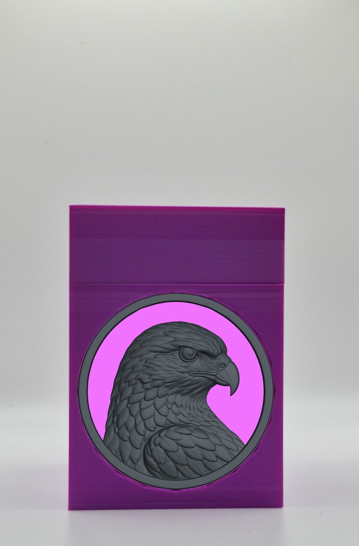 Eagle Card Box — Purple