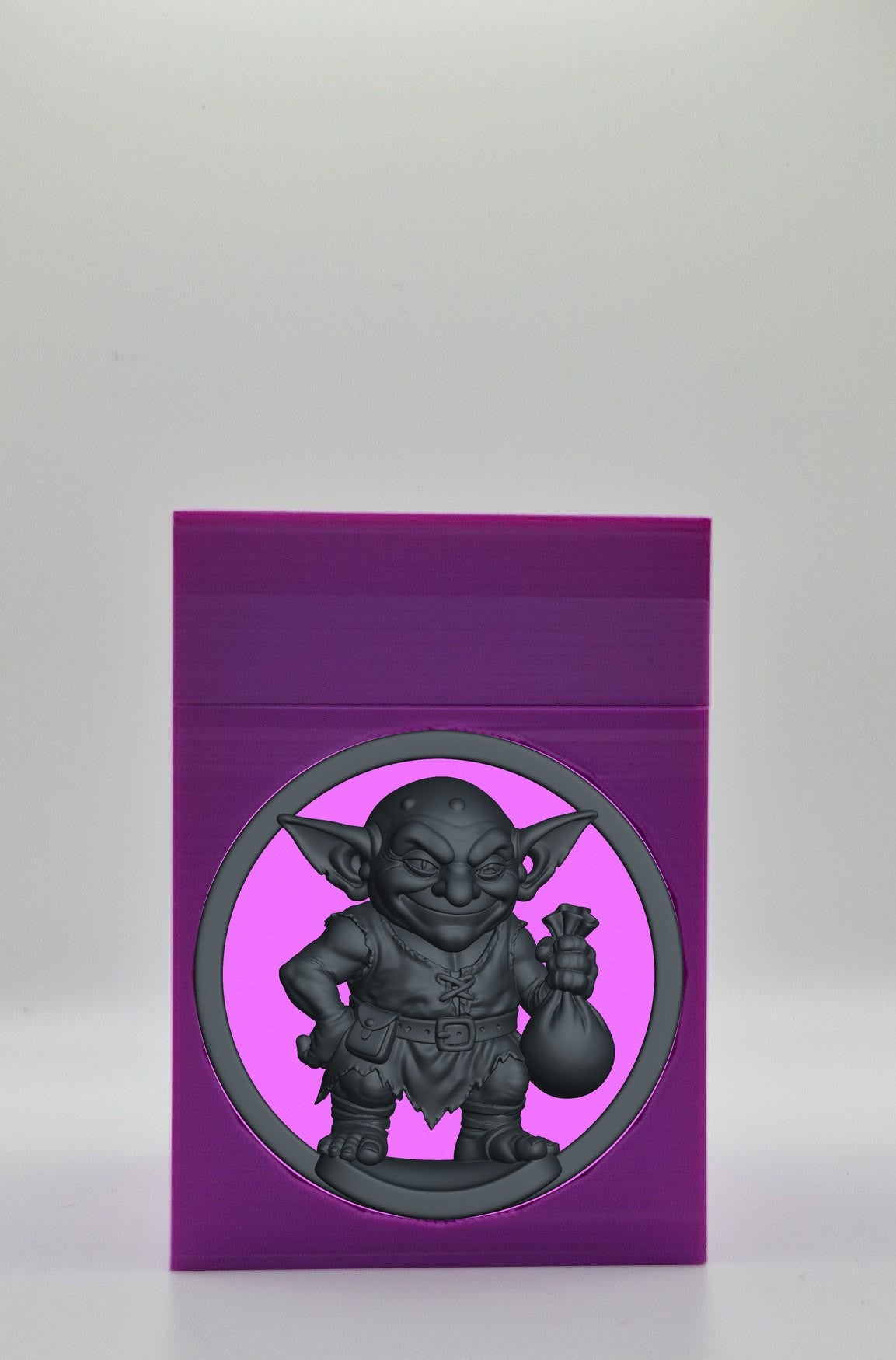 Greedy Goblin Card Box — Purple