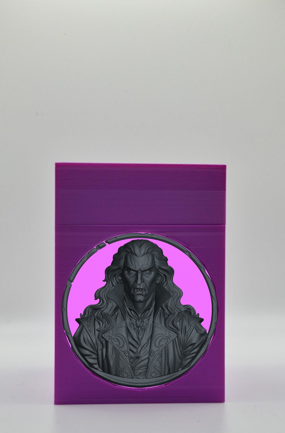 Gothic Vampire Card Box — Purple