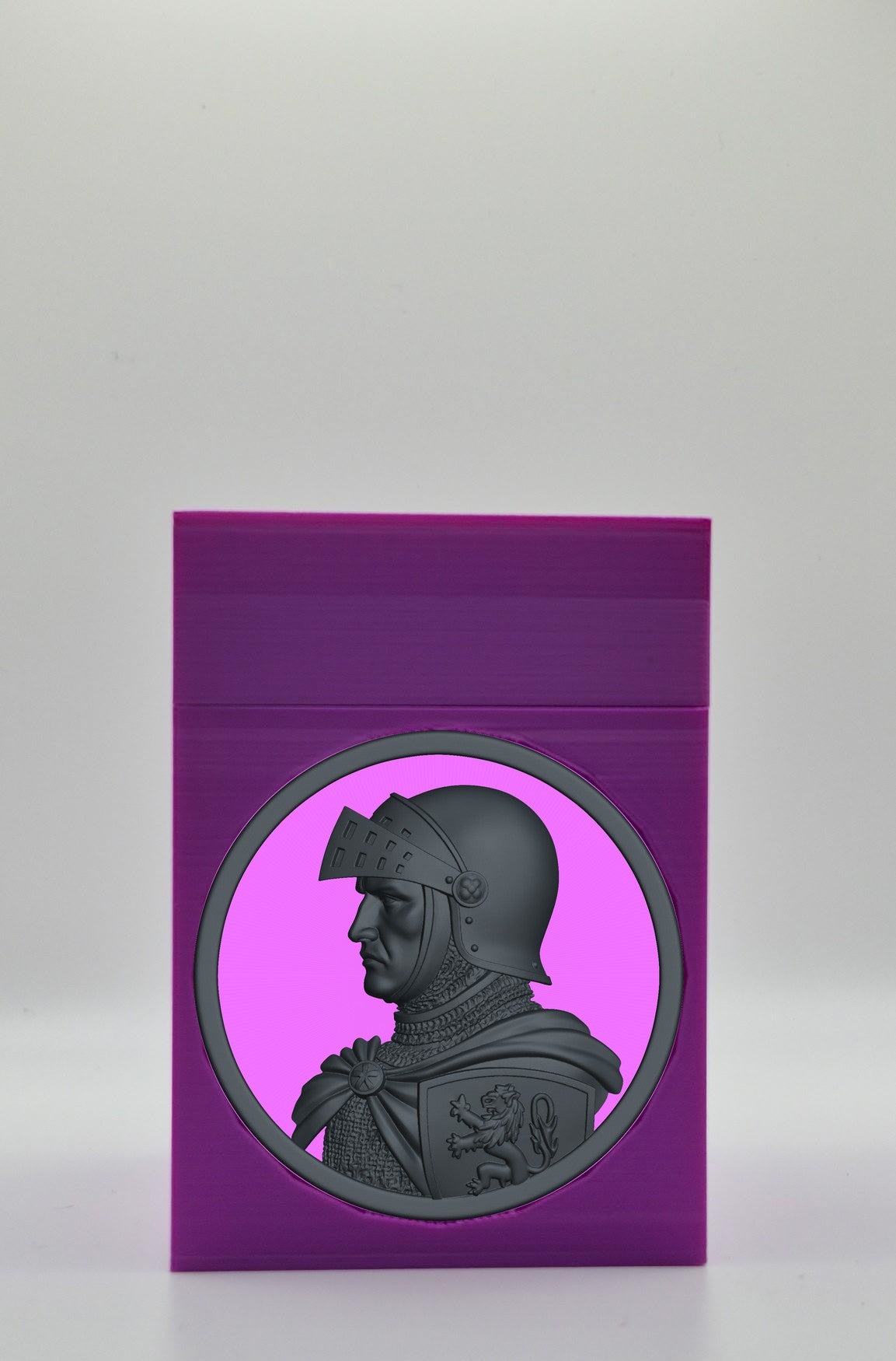 Knight Card Box — Purple