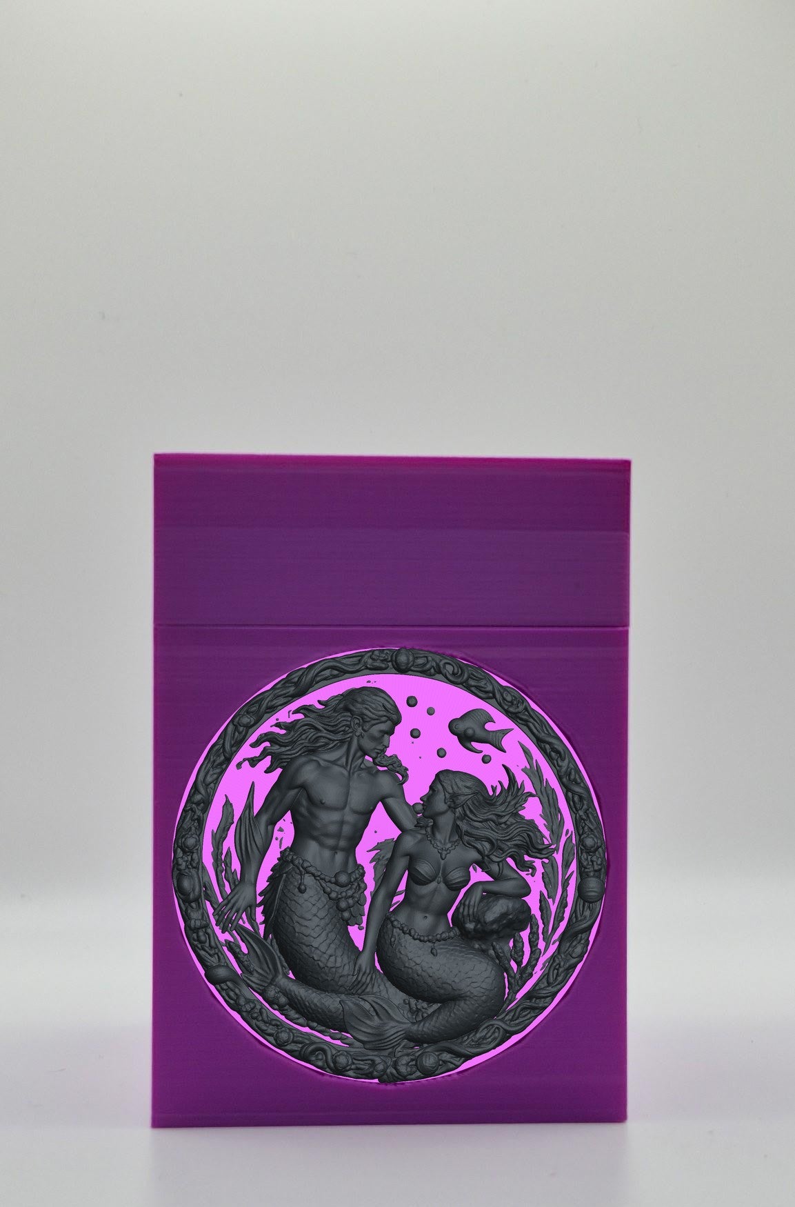 Merfolk Card Box — Purple