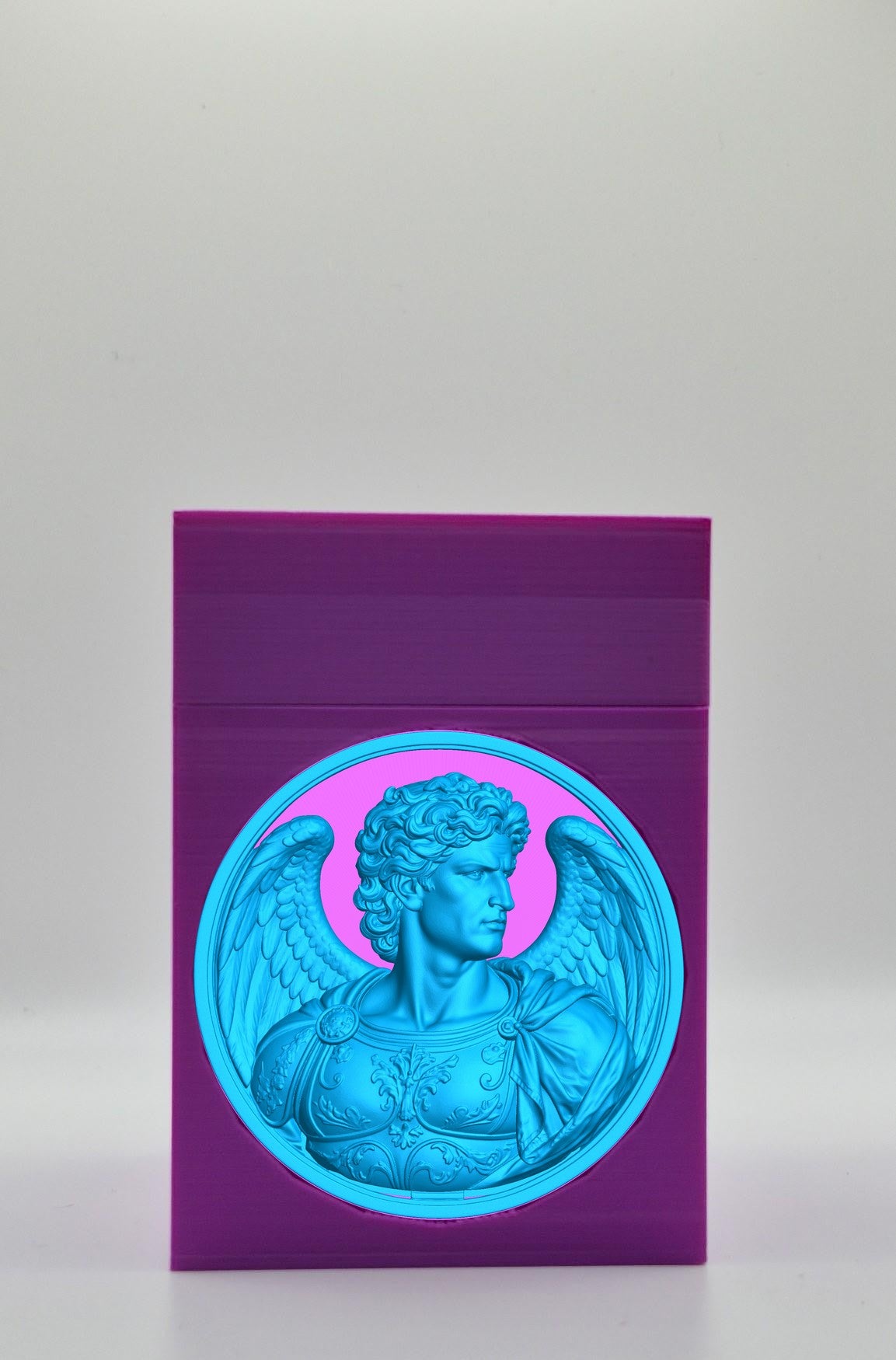 Angel Card Box — Purple
