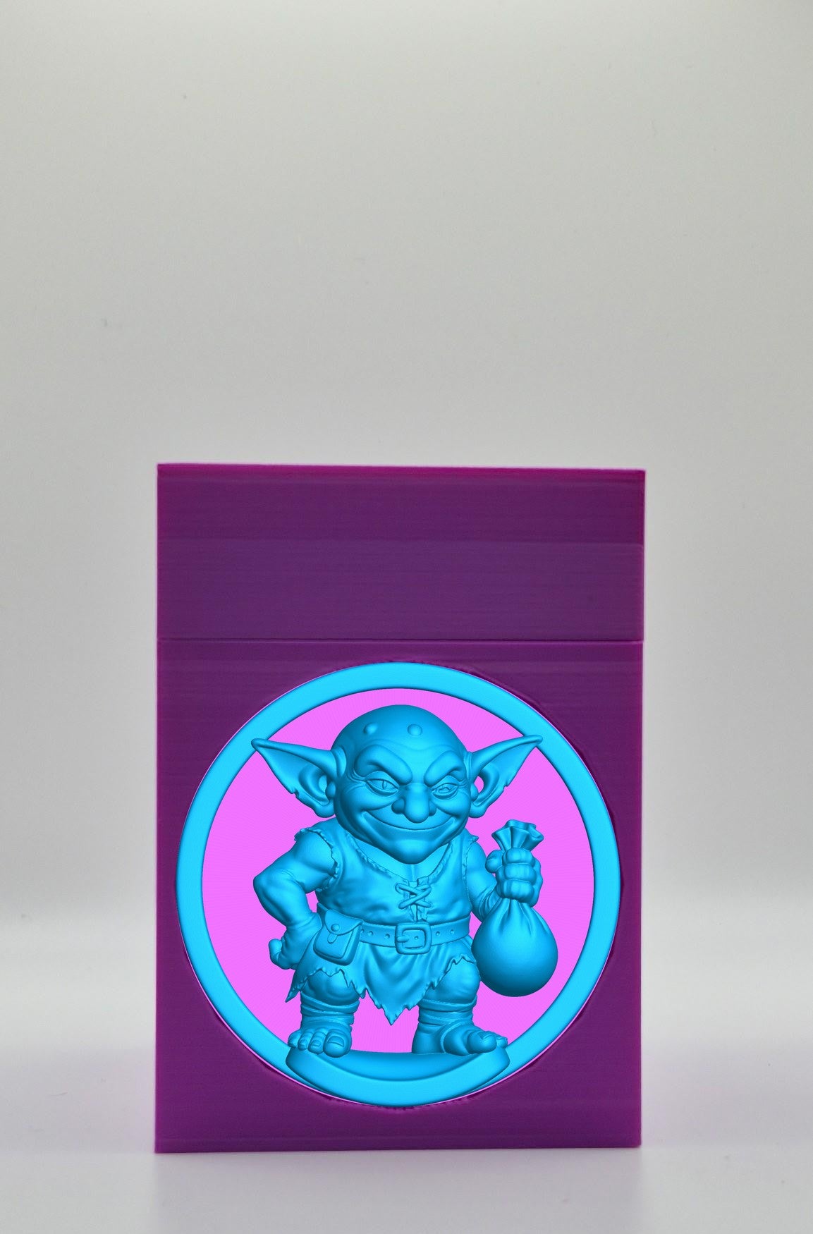 Greedy Goblin Card Box — Purple