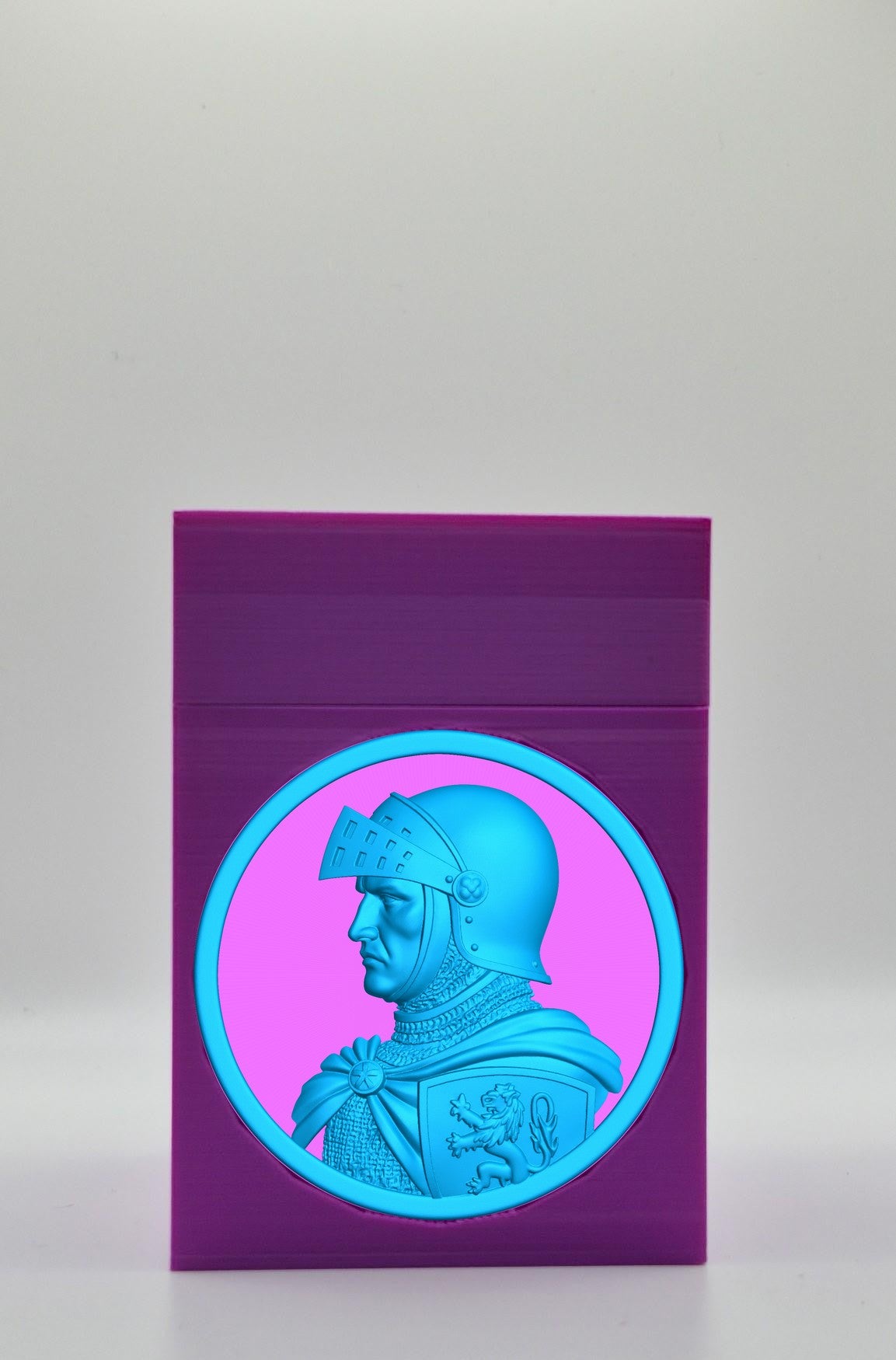 Knight Card Box — Purple