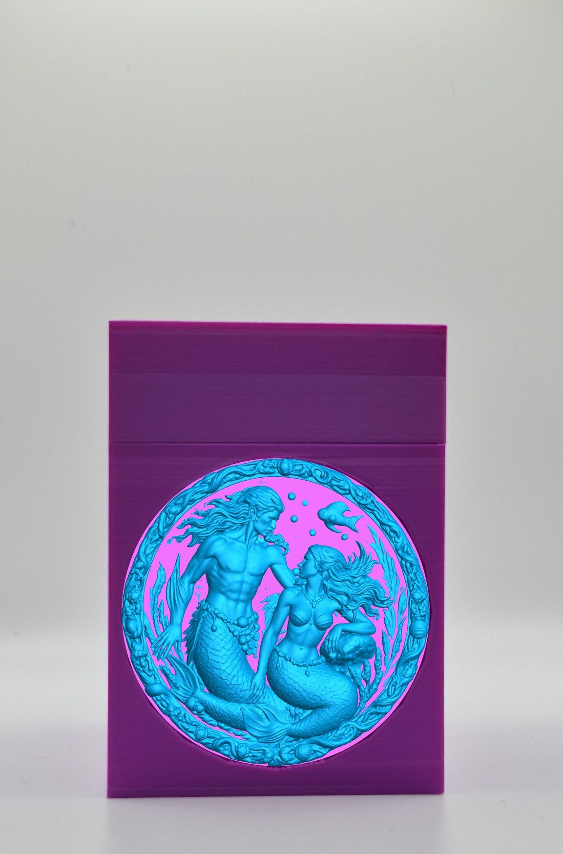 Merfolk Card Box — Purple