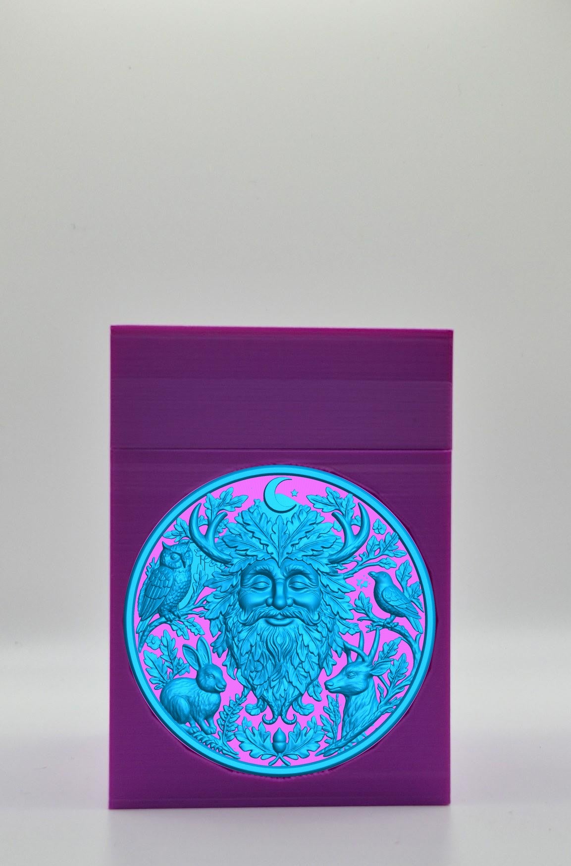 Tree Spirit Card Box — Purple