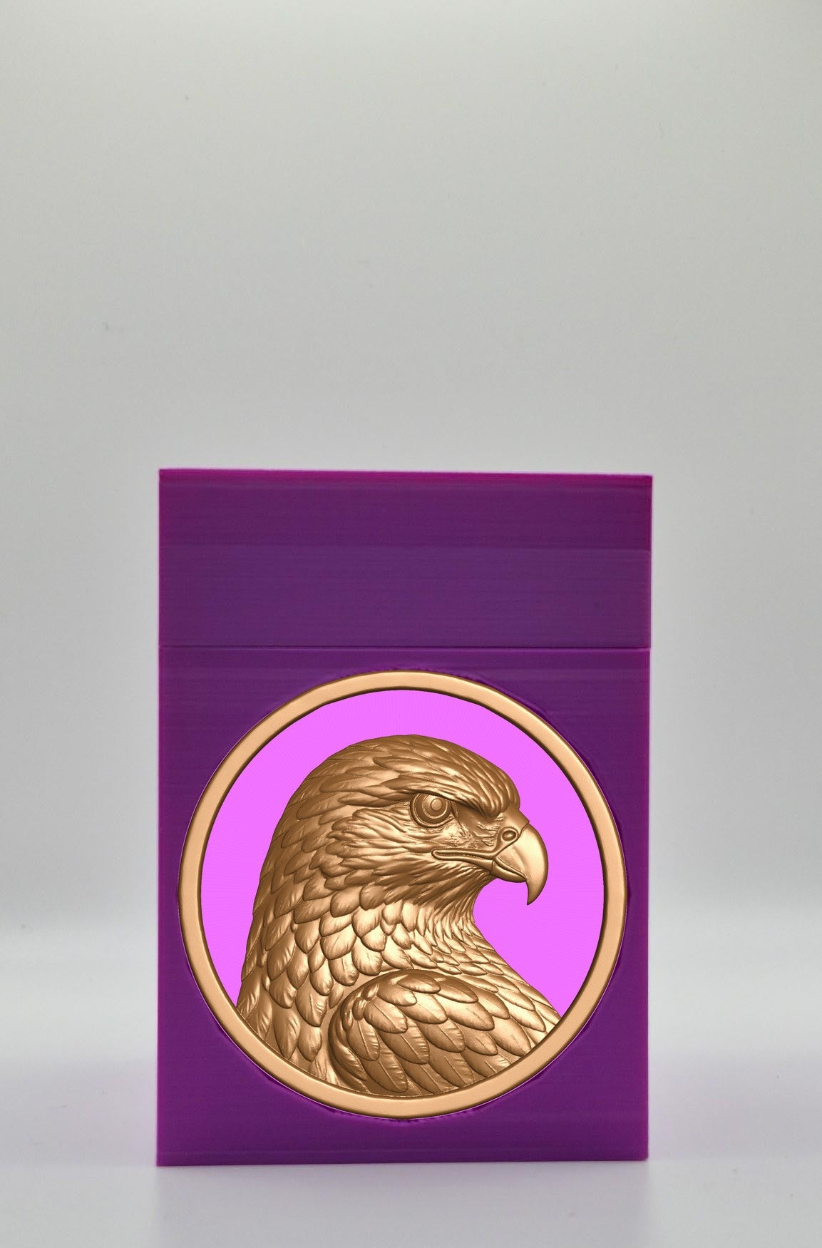 Eagle Card Box — Purple