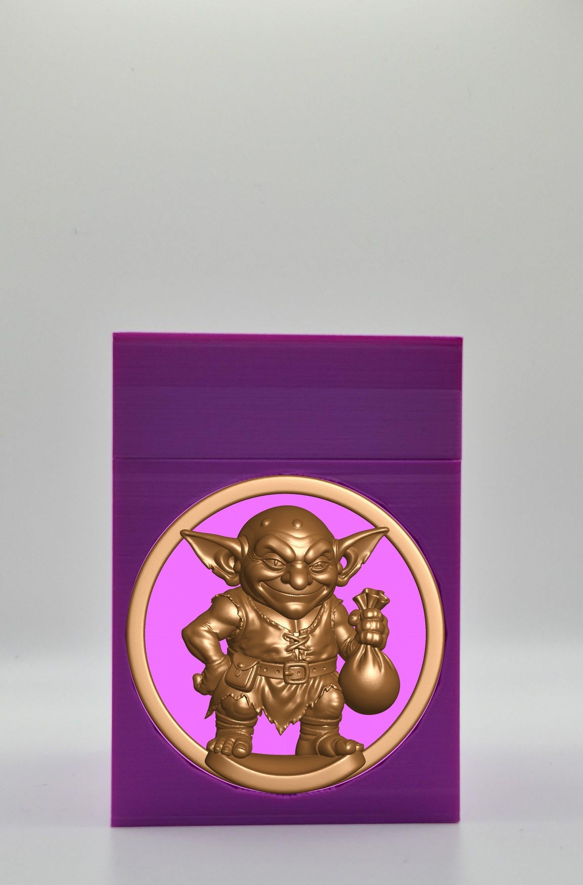 Greedy Goblin Card Box — Purple