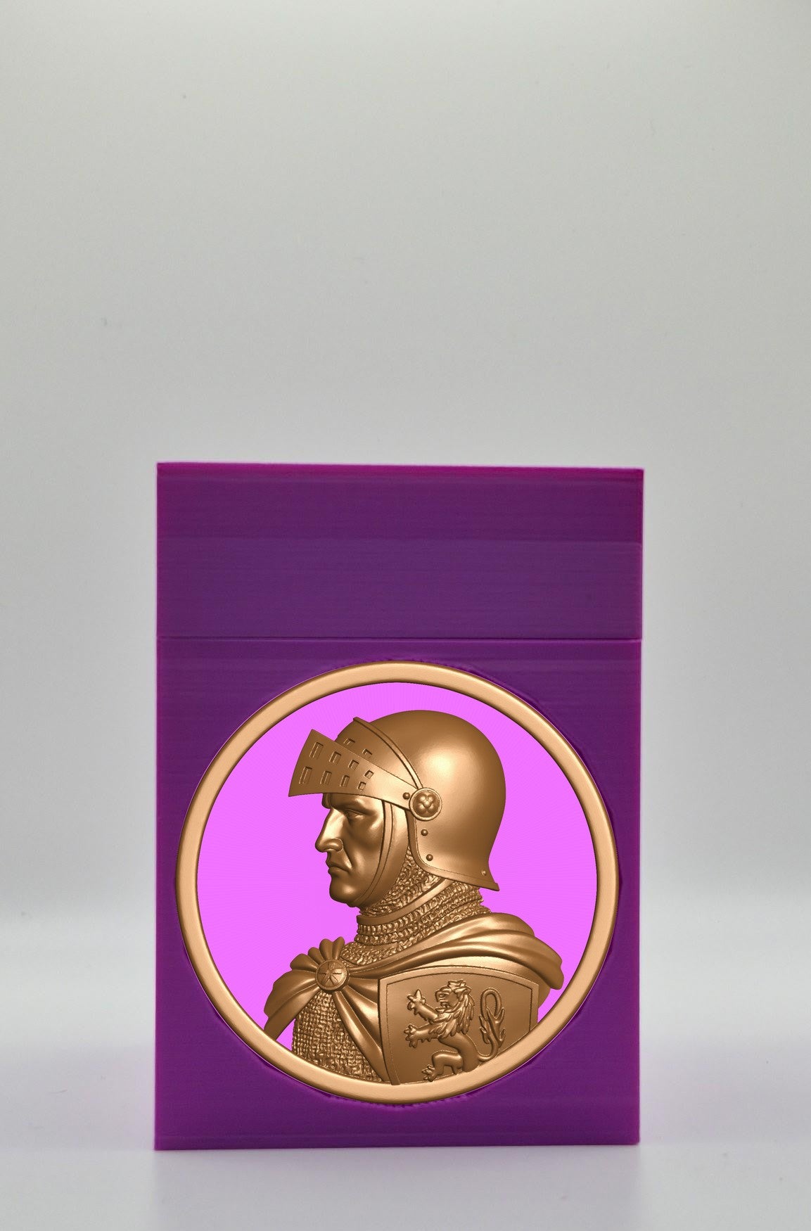 Knight Card Box — Purple
