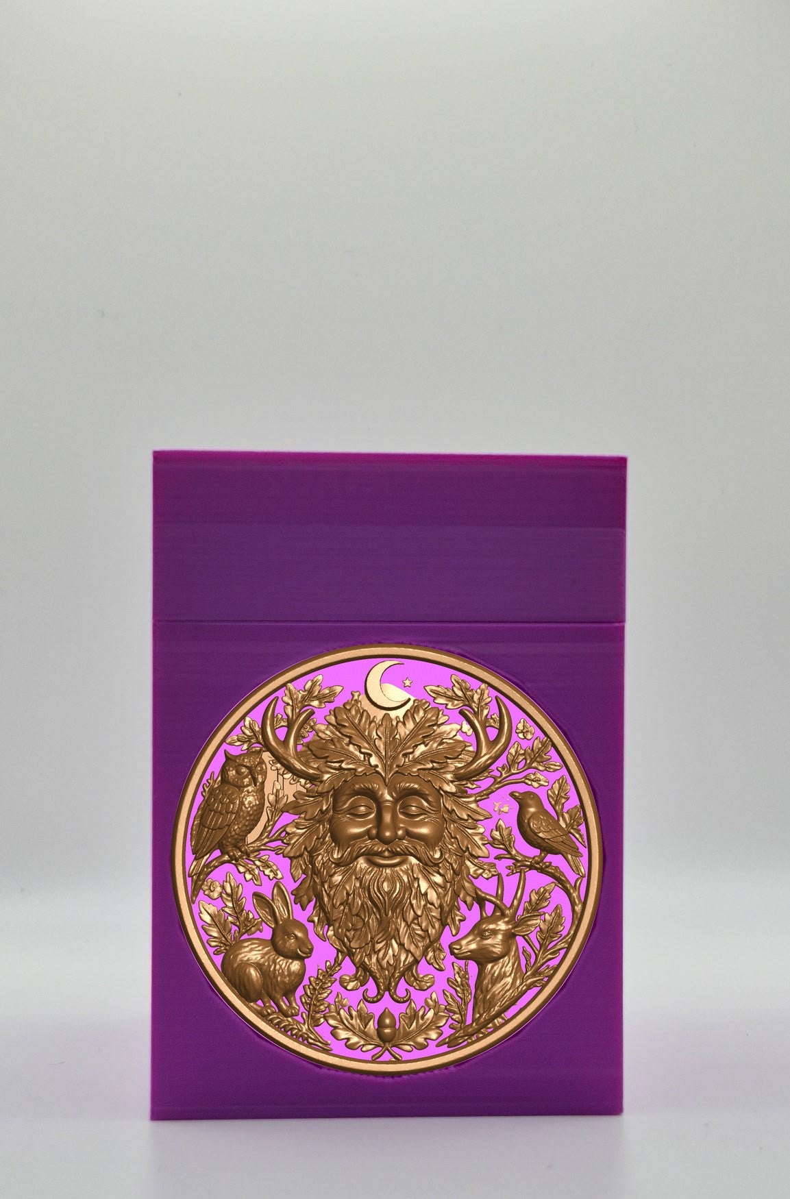 Tree Spirit Card Box — Purple