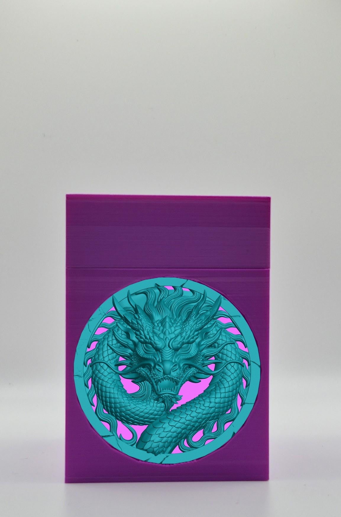 Dragon Card Box — Purple