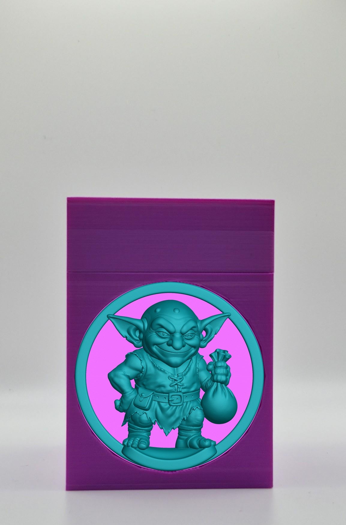 Greedy Goblin Card Box — Purple