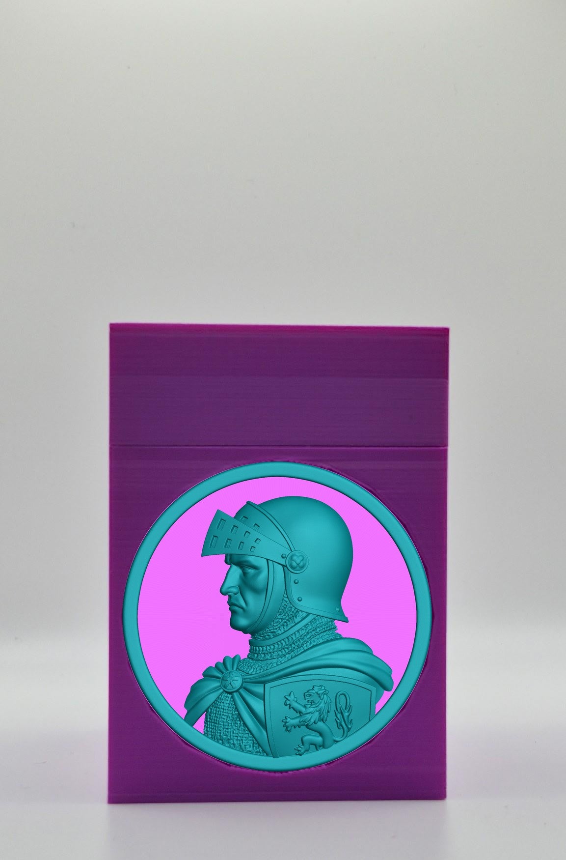 Knight Card Box — Purple