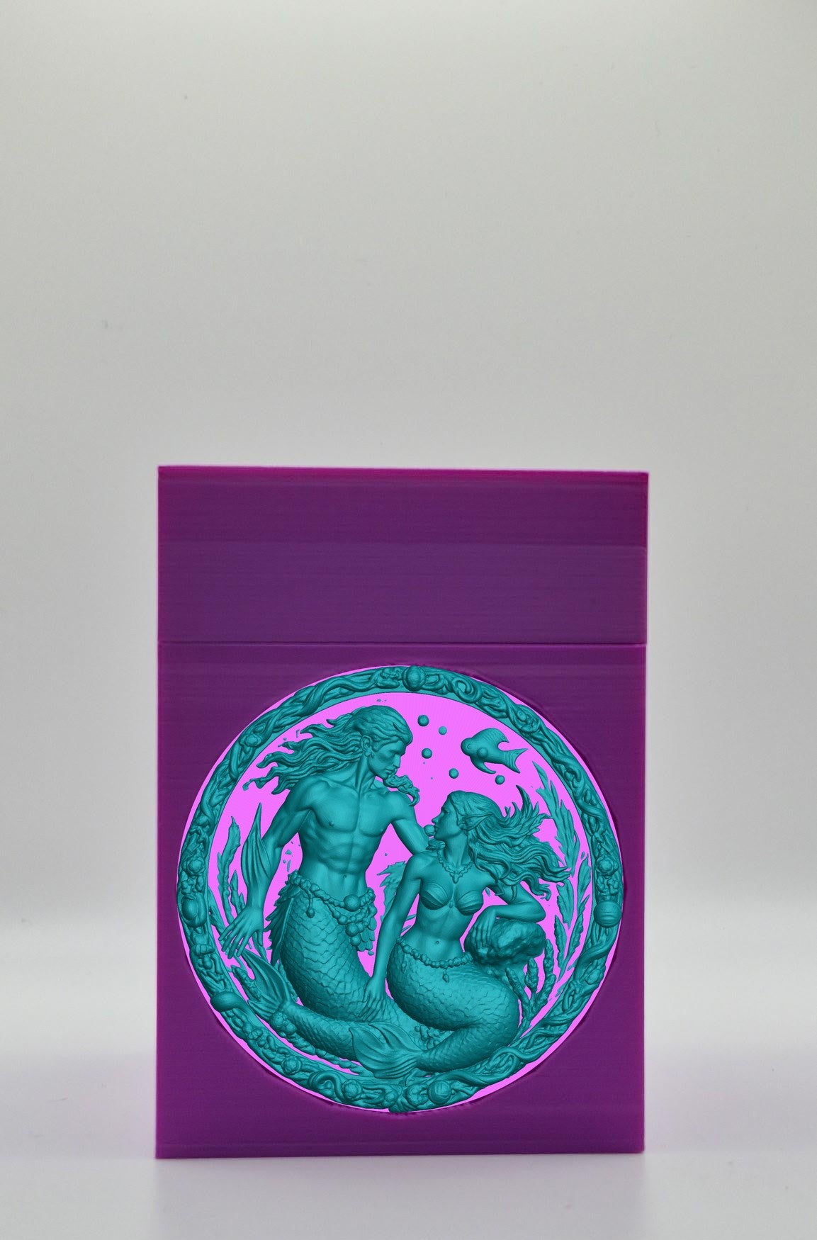 Merfolk Card Box — Purple