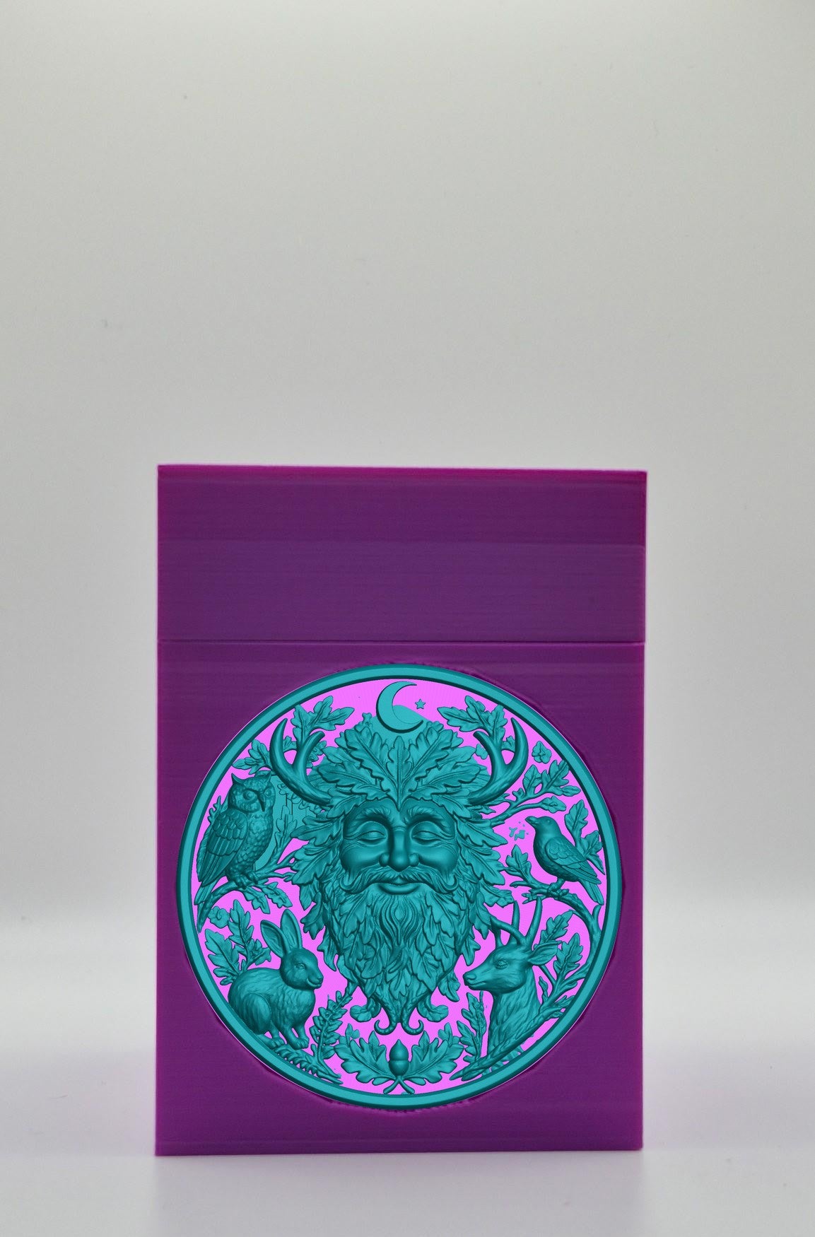 Tree Spirit Card Box — Purple