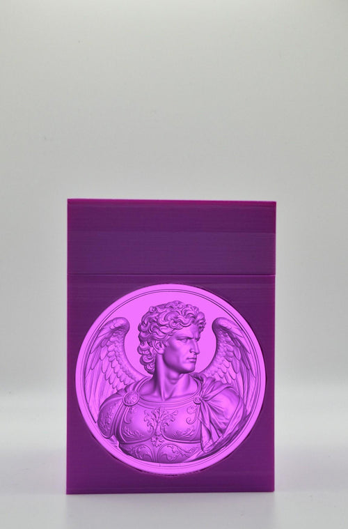 Angel Card Box — Purple