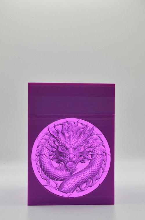 Dragon Card Box — Purple