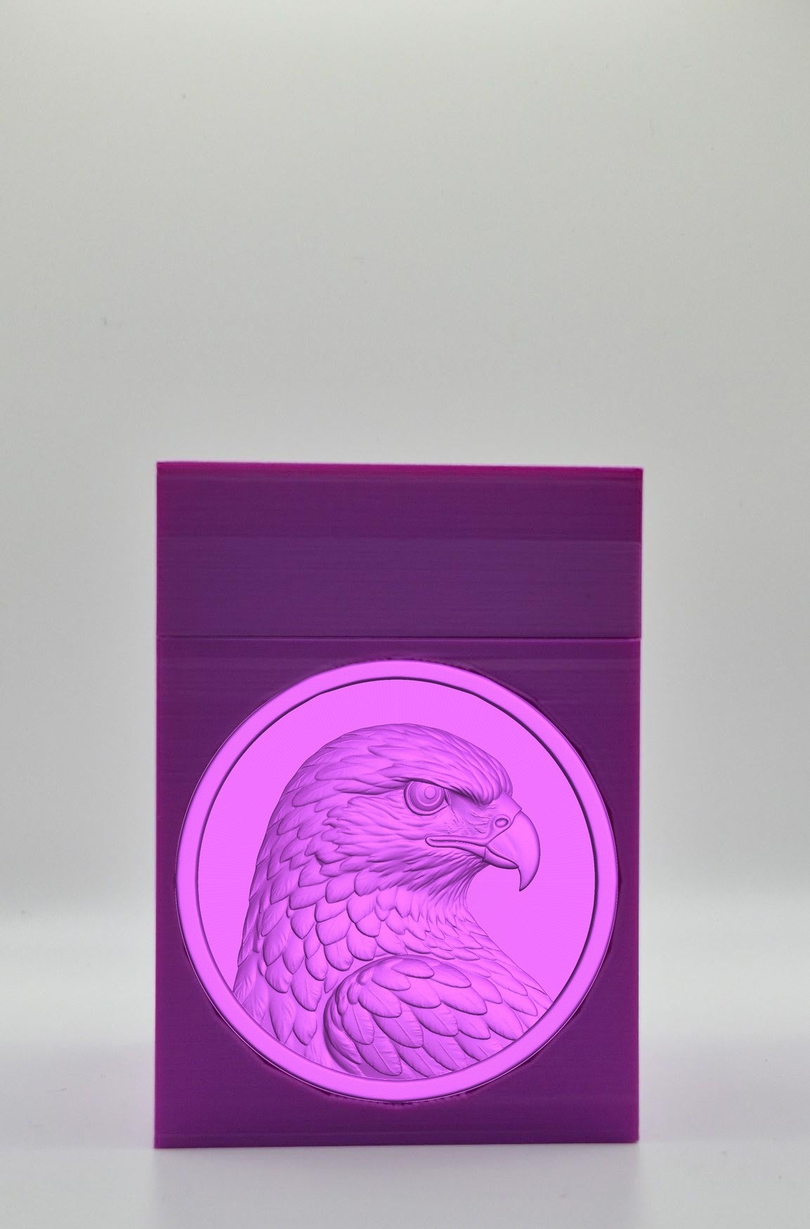 Eagle Card Box — Purple