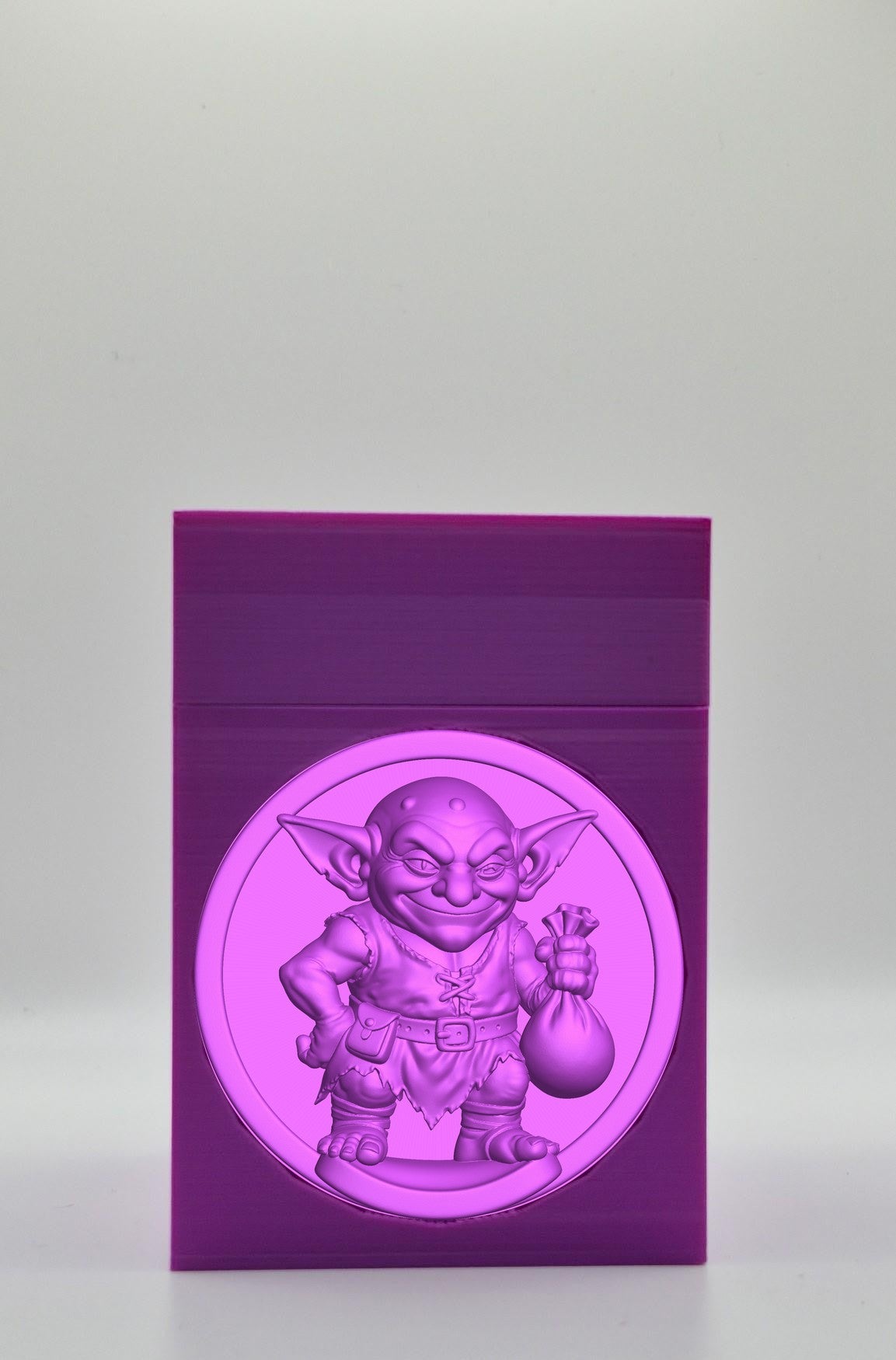 Greedy Goblin Card Box — Purple