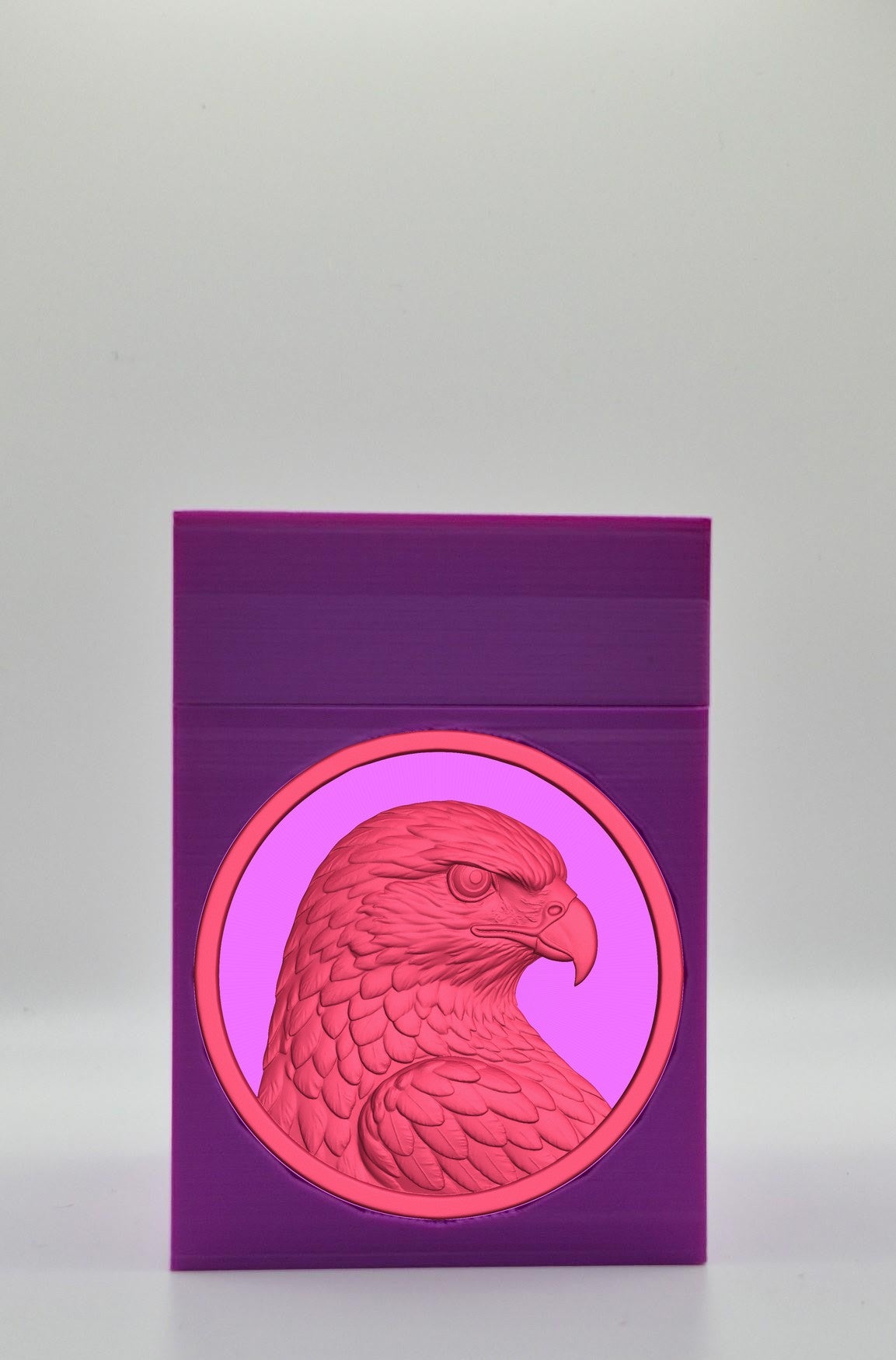 Eagle Card Box — Purple