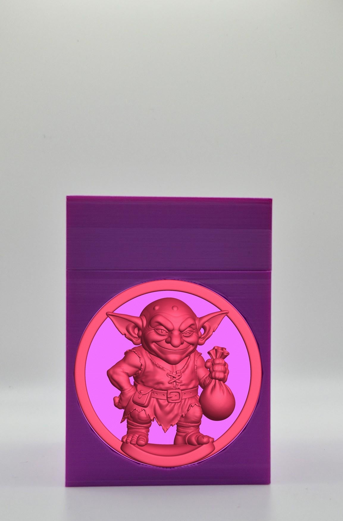 Greedy Goblin Card Box — Purple