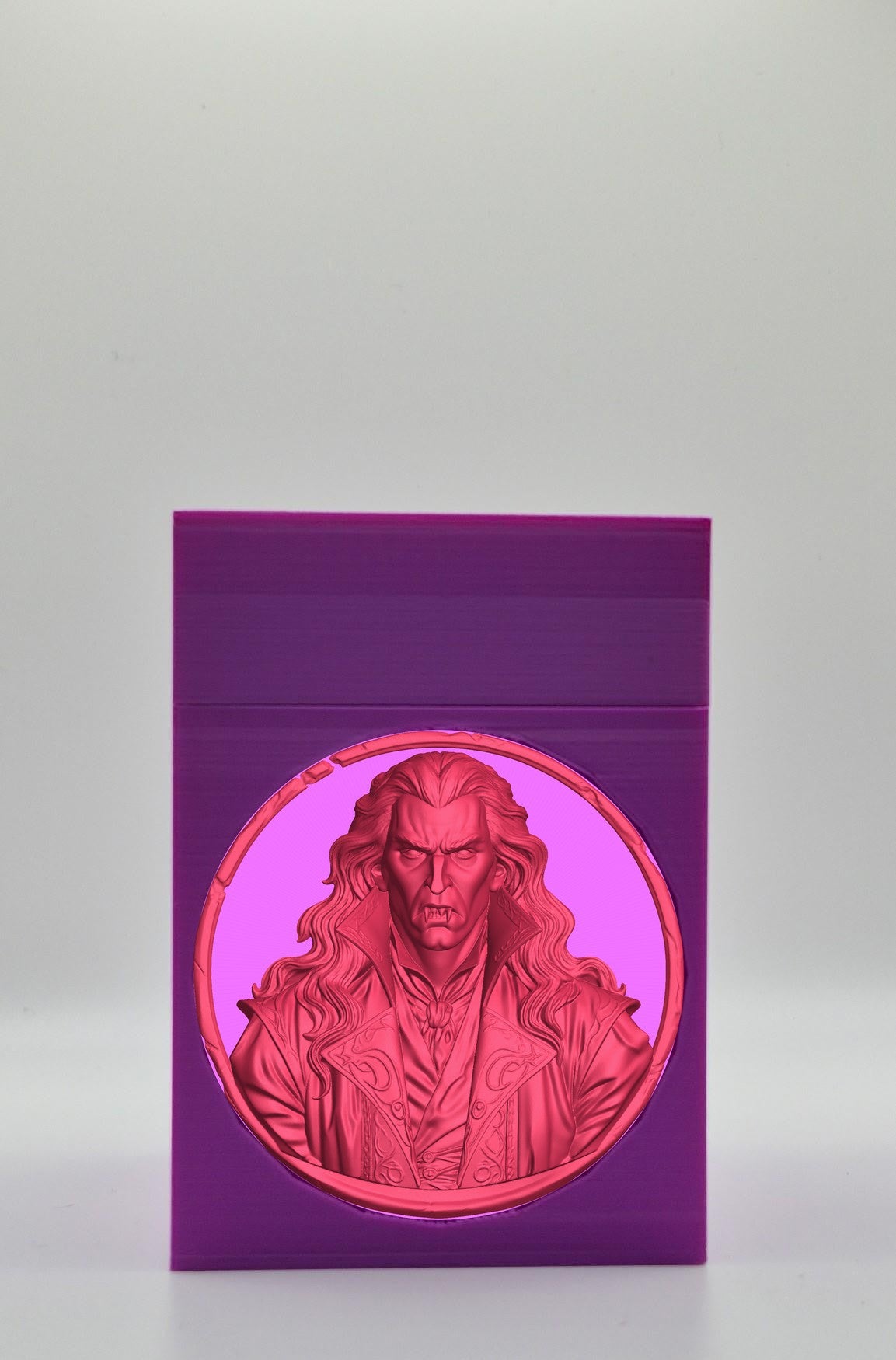 Gothic Vampire Card Box — Purple