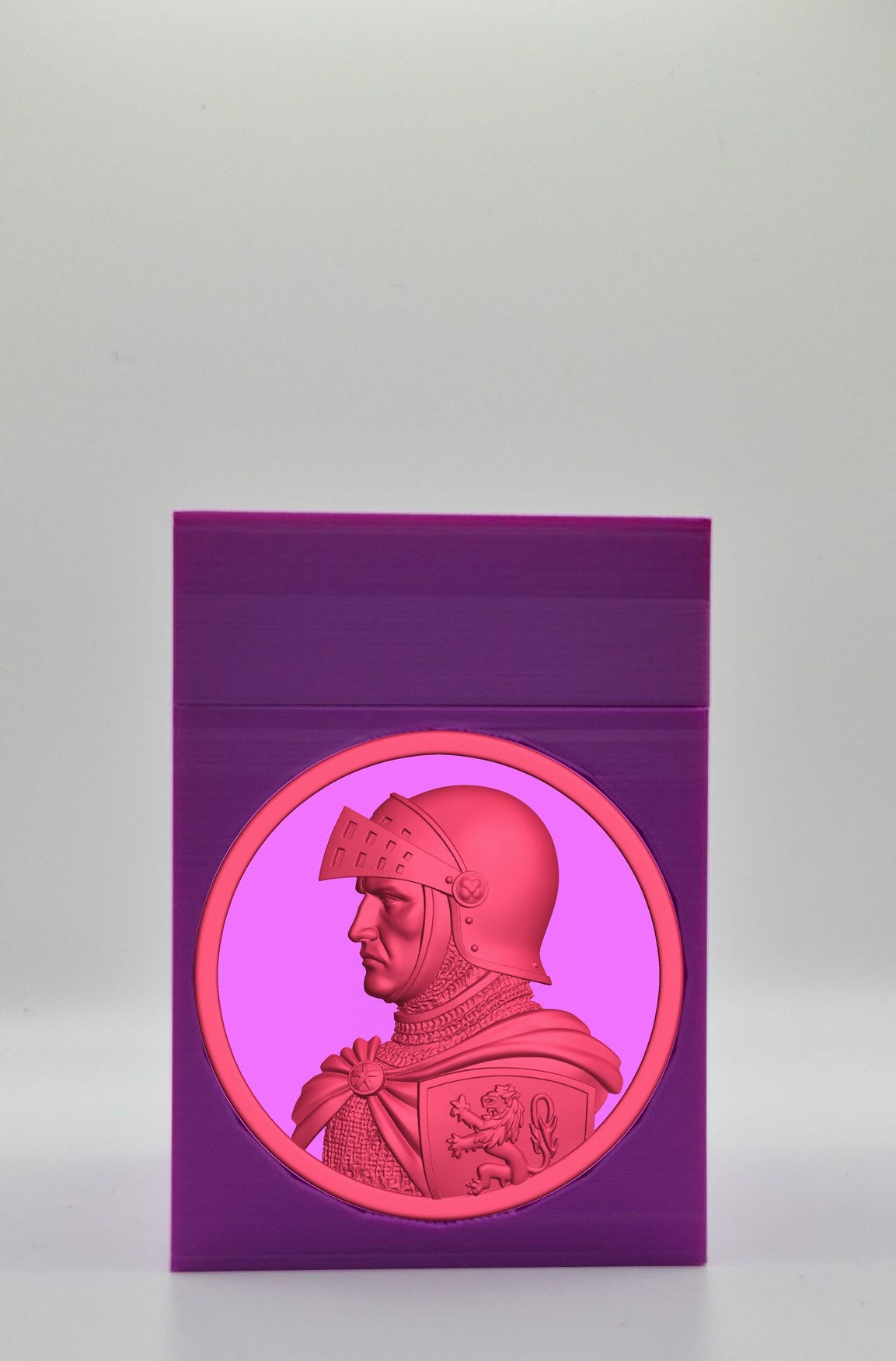 Knight Card Box — Purple