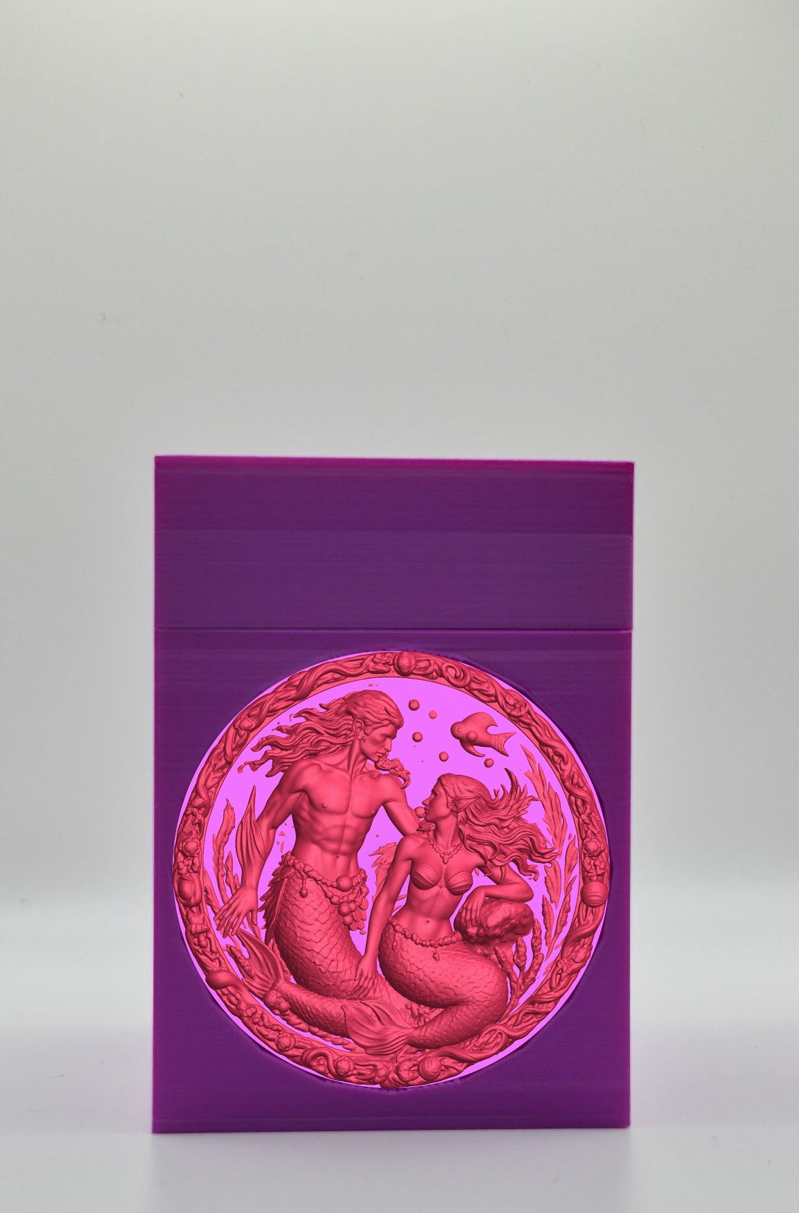 Merfolk Card Box — Purple