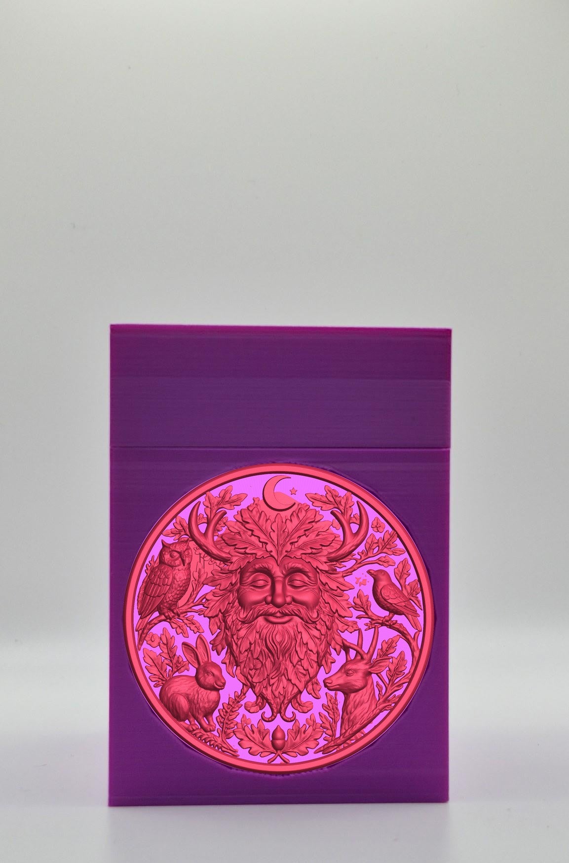 Tree Spirit Card Box — Purple