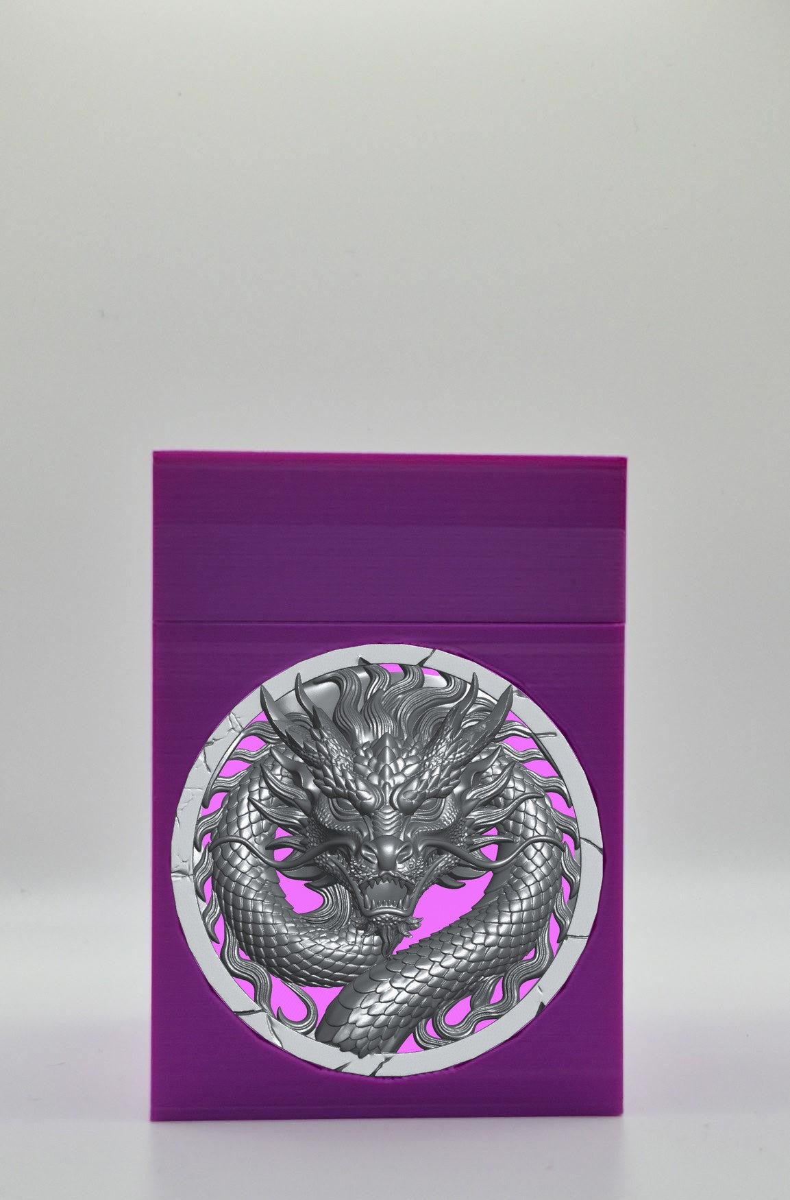 Dragon Card Box — Purple