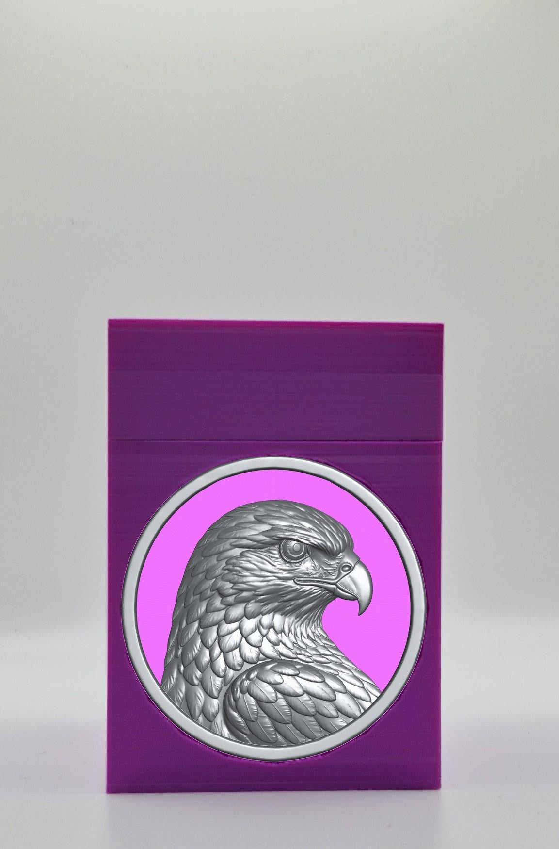 Eagle Card Box — Purple