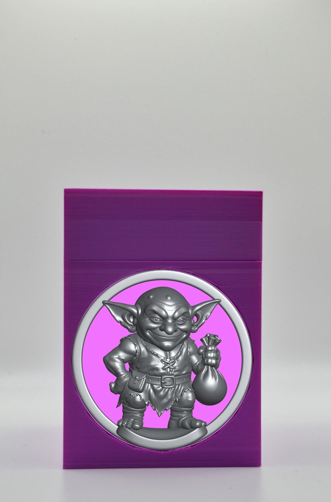Greedy Goblin Card Box — Purple