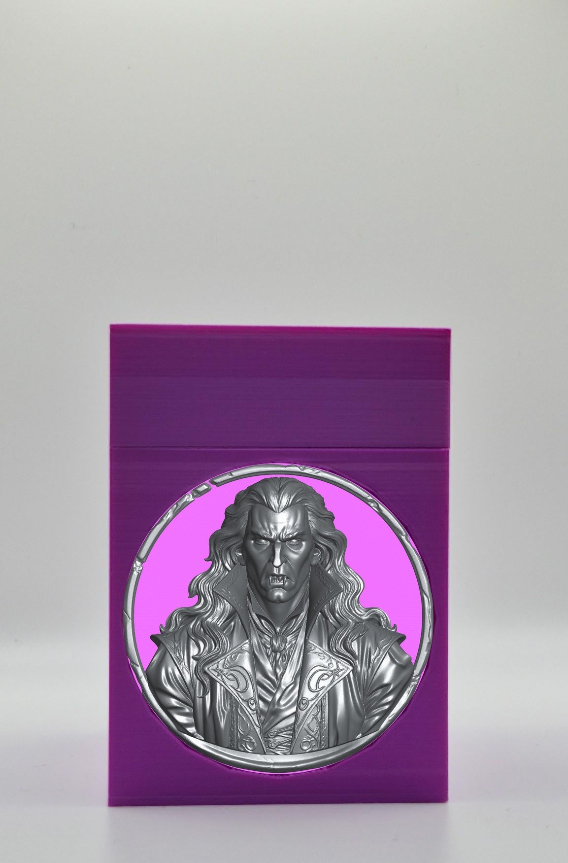 Gothic Vampire Card Box — Purple