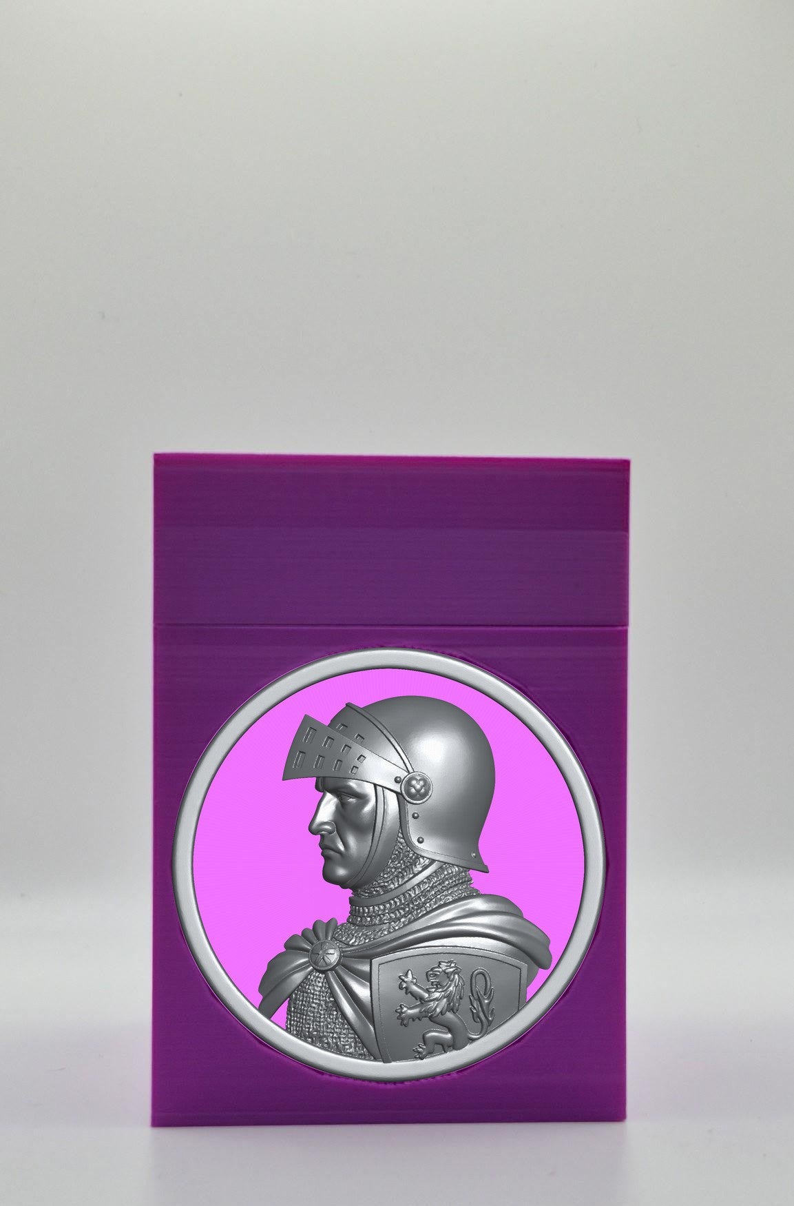 Knight Card Box — Purple