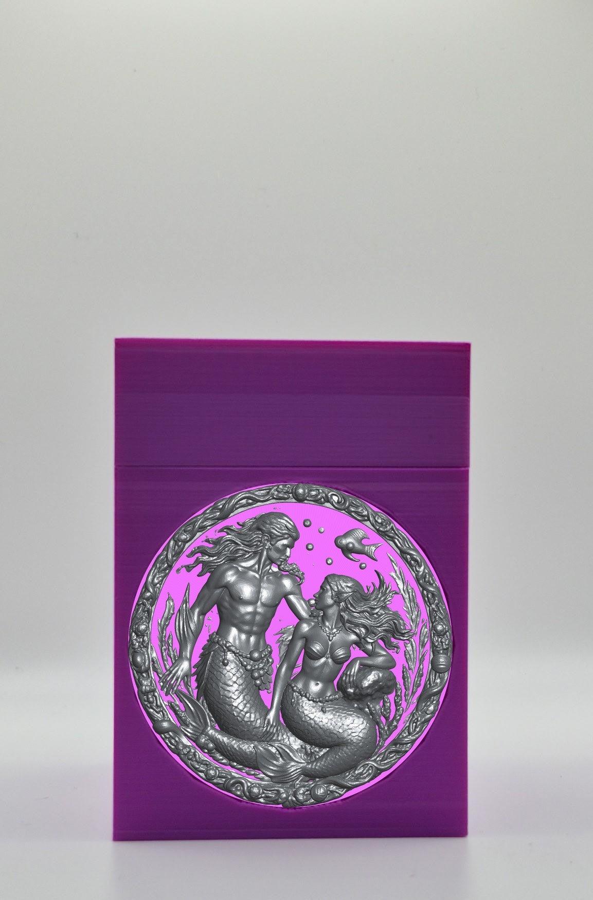 Merfolk Card Box — Purple