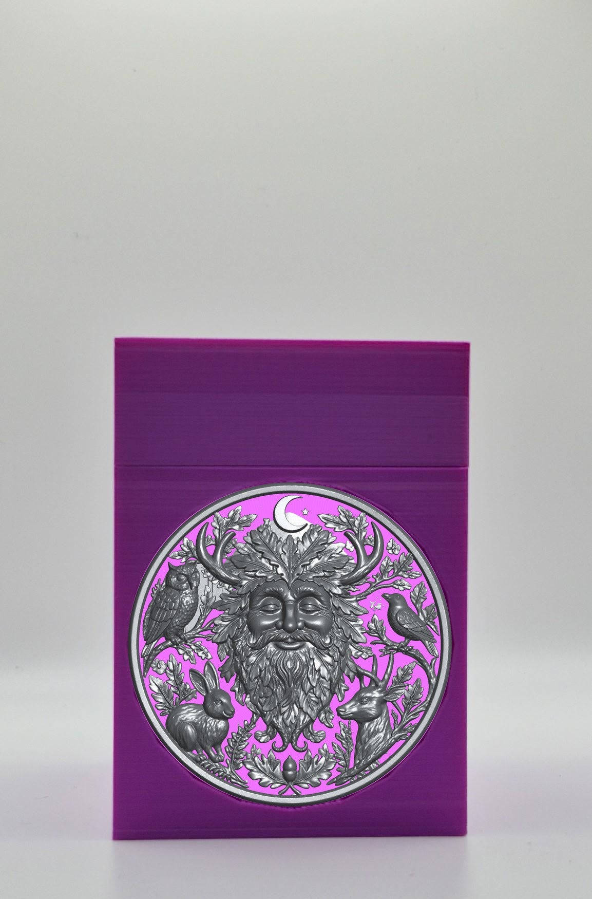 Tree Spirit Card Box — Purple
