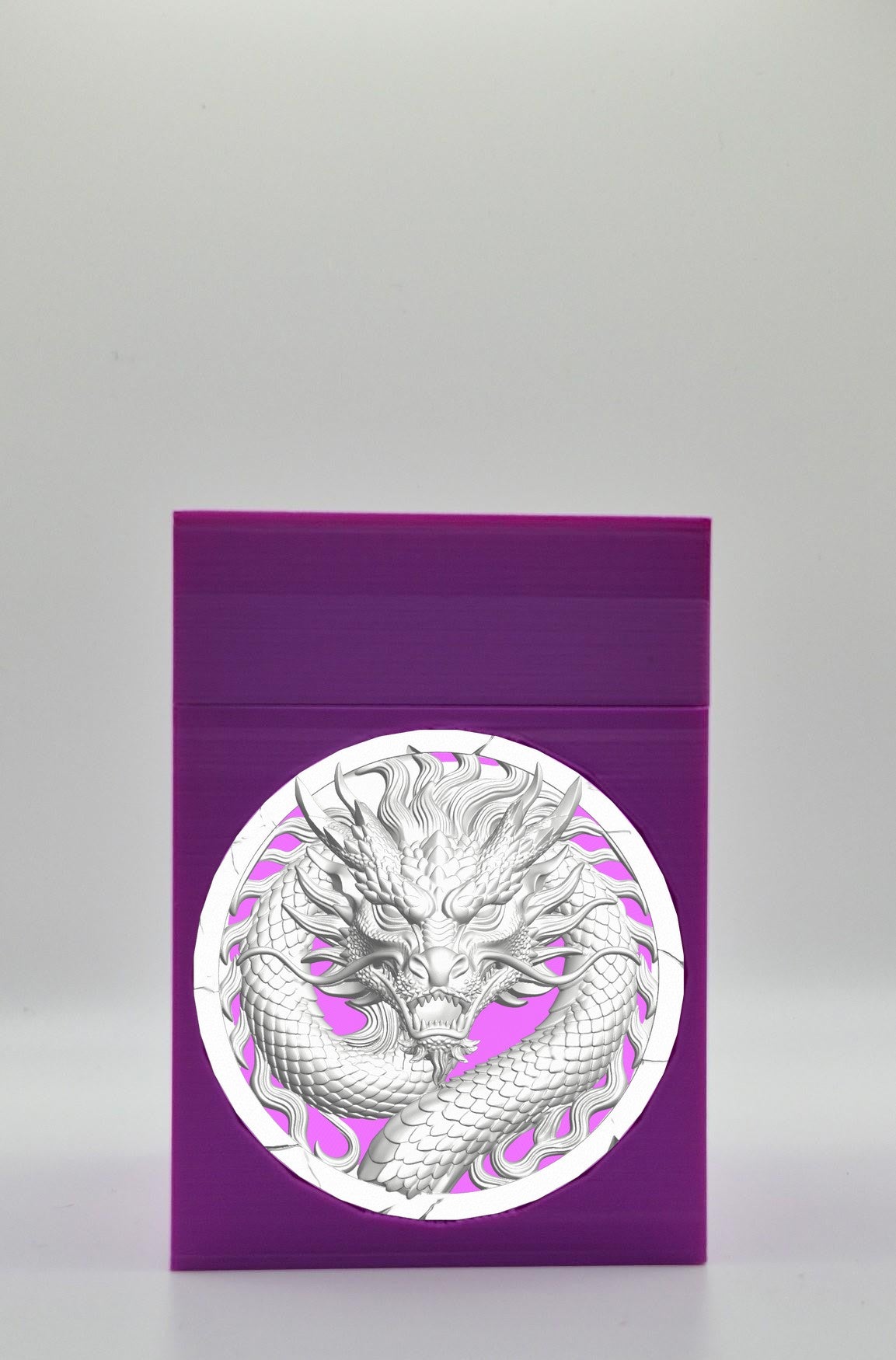 Dragon Card Box — Purple