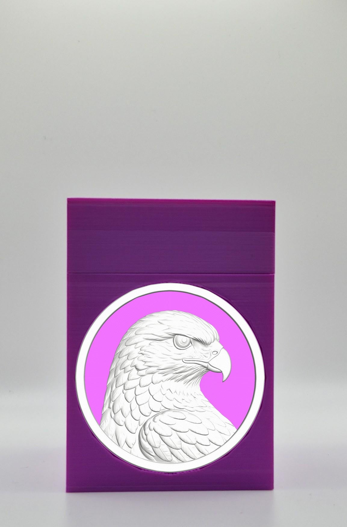 Eagle Card Box — Purple