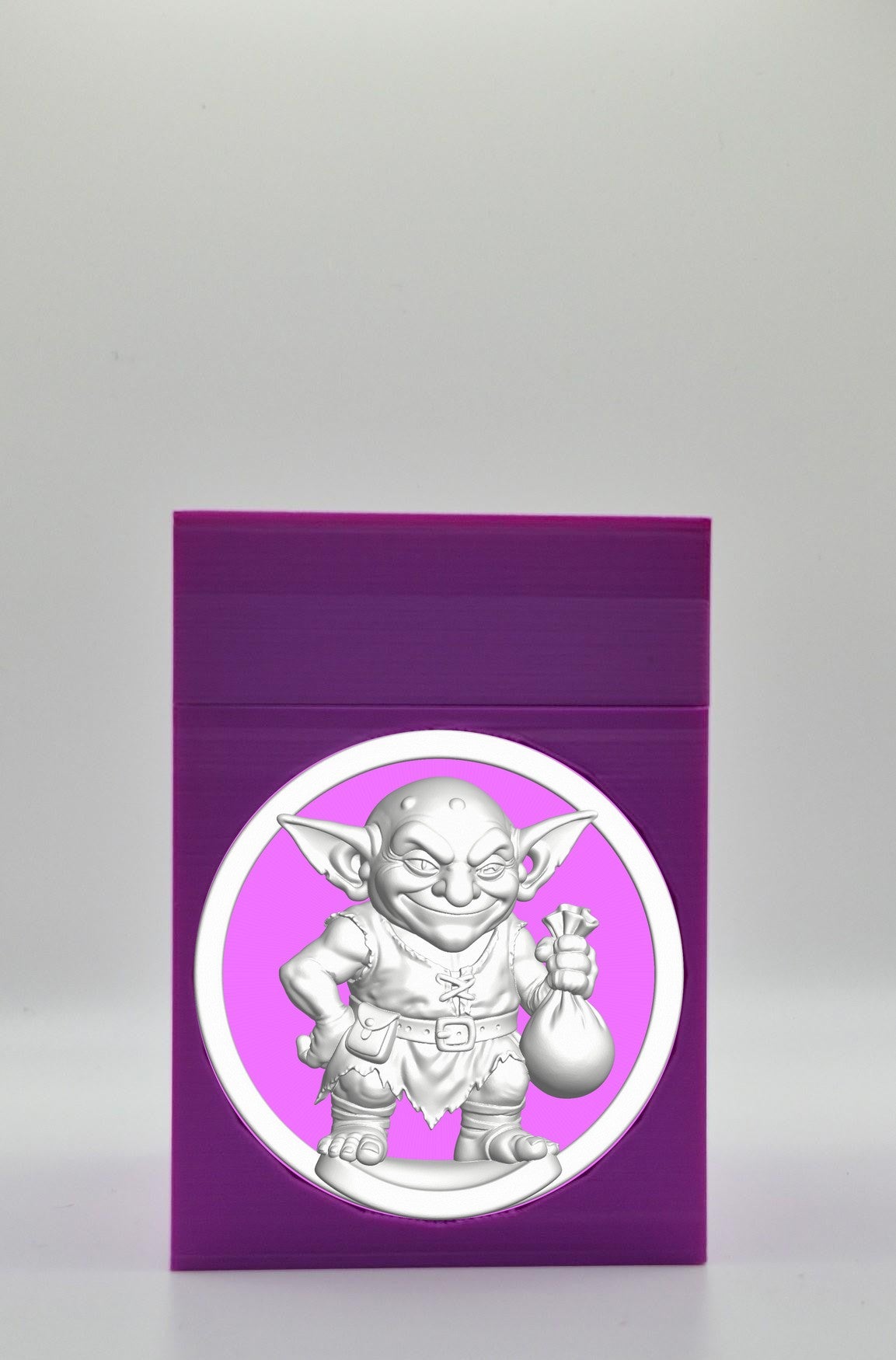 Greedy Goblin Card Box — Purple