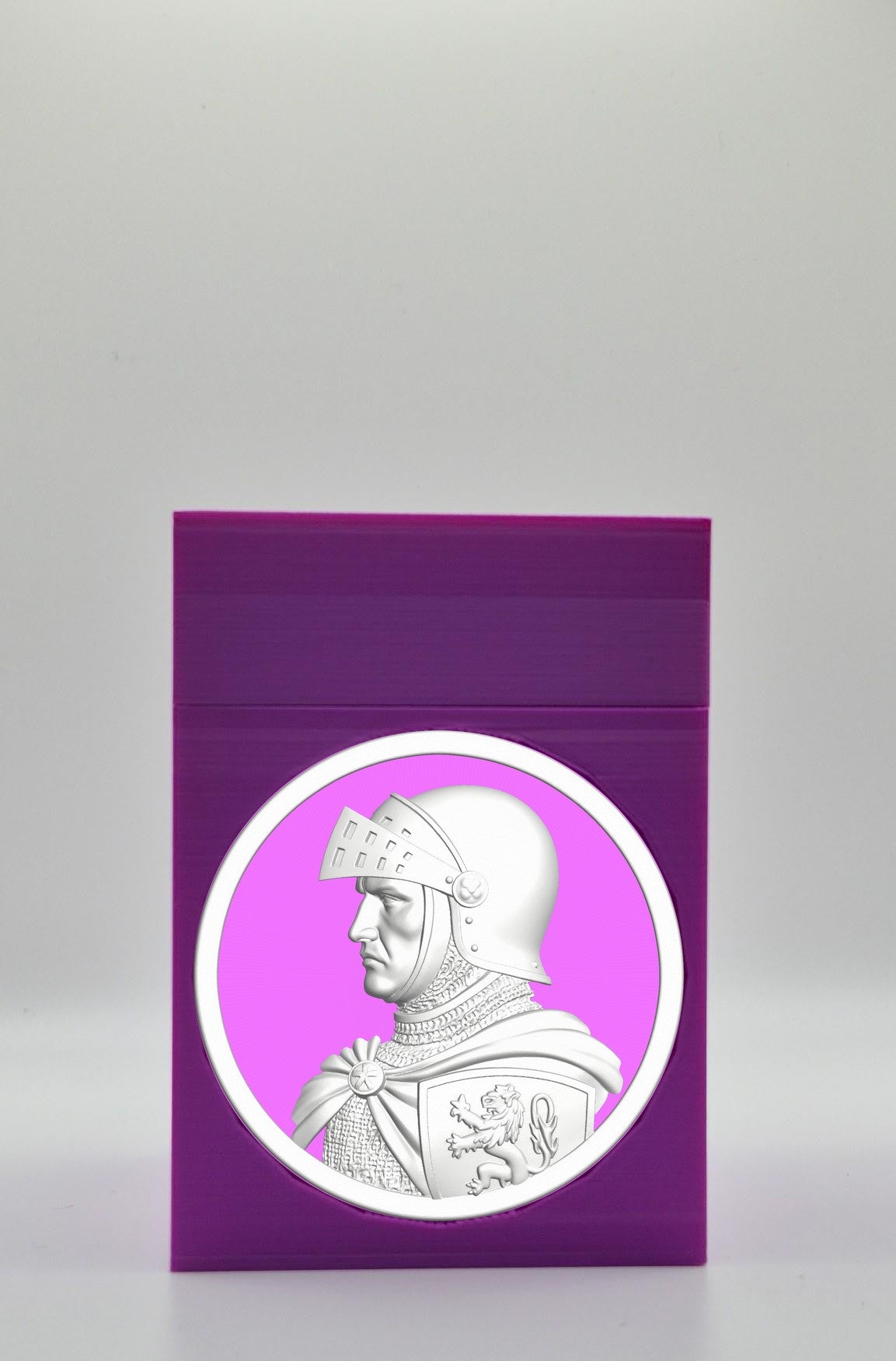Knight Card Box — Purple
