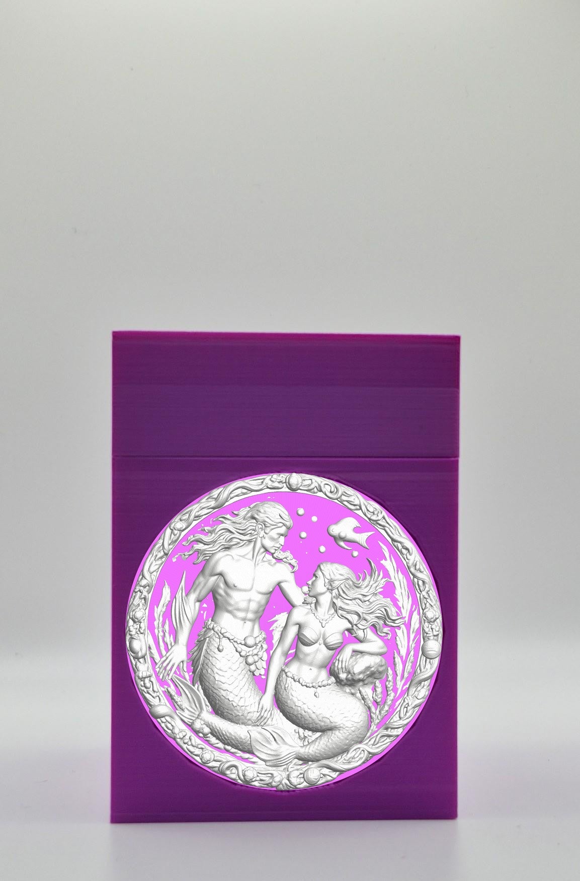 Merfolk Card Box — Purple