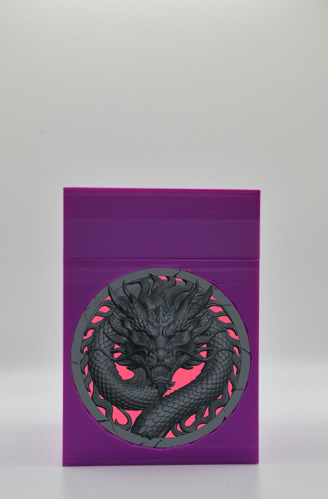 Dragon Card Box — Purple