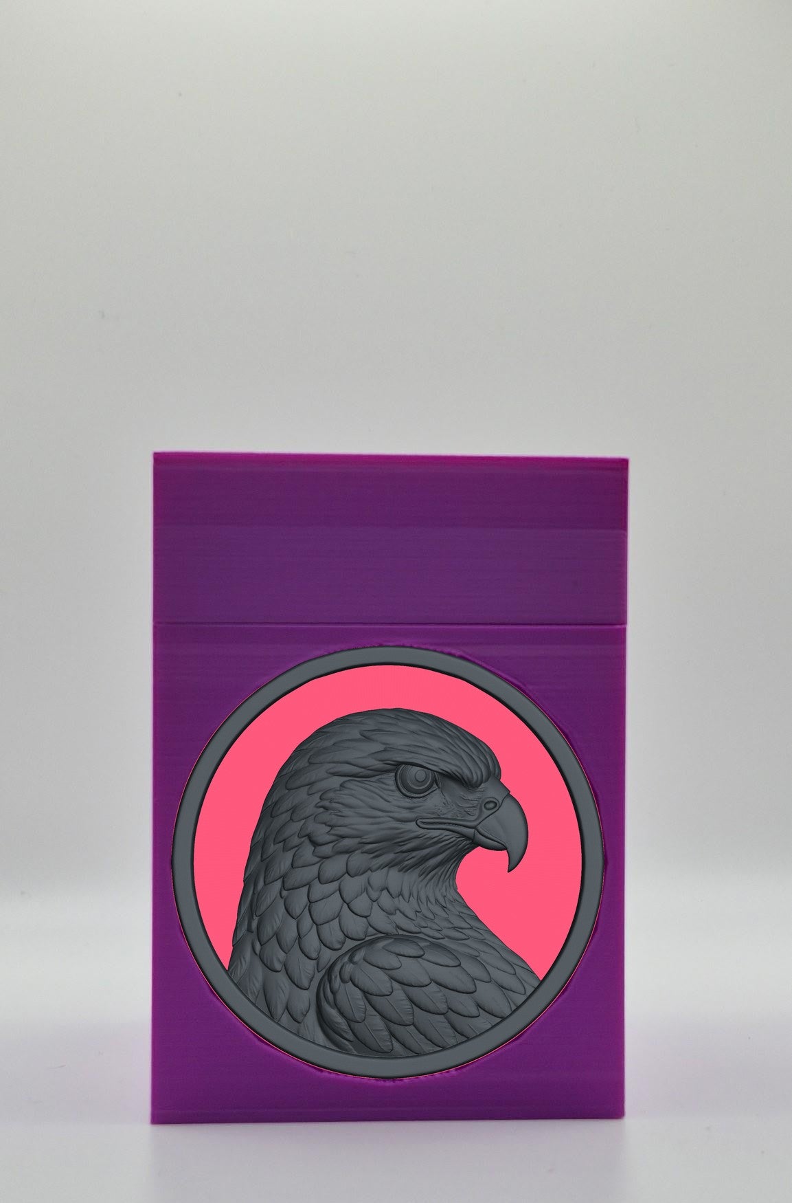 Eagle Card Box — Purple