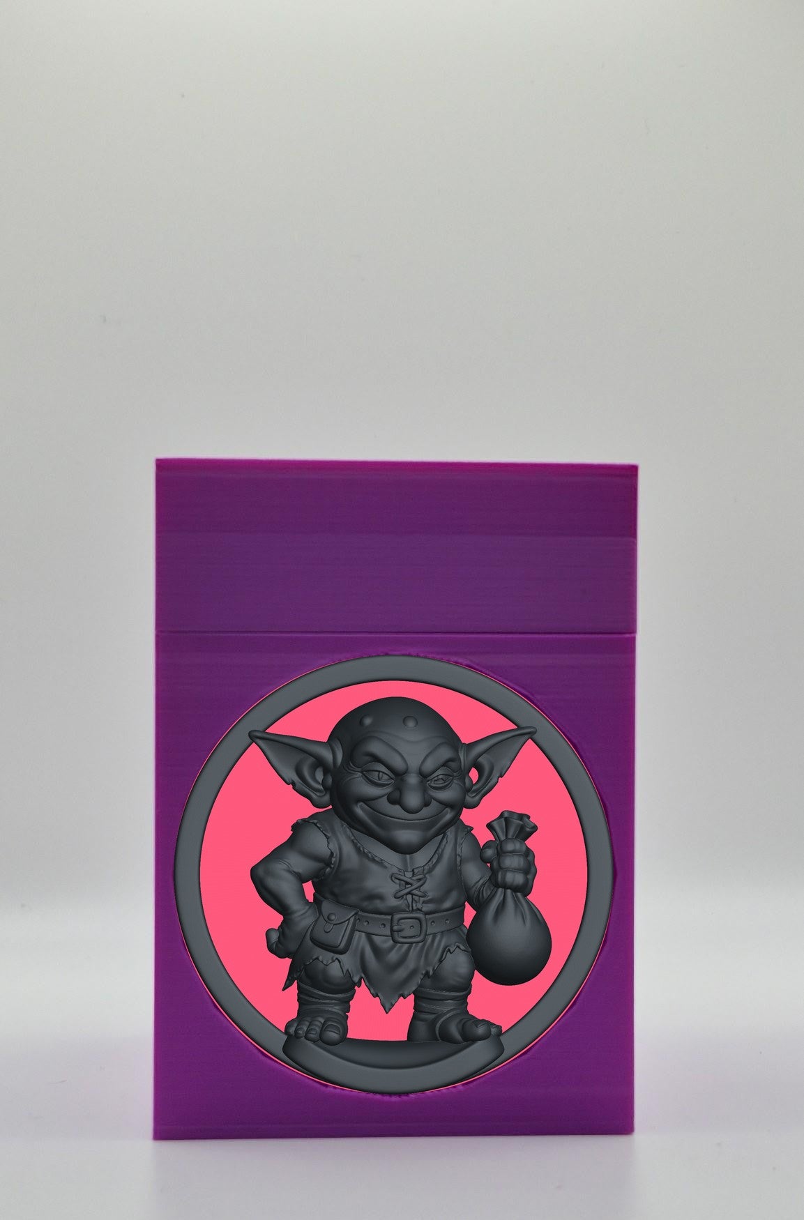 Greedy Goblin Card Box — Purple