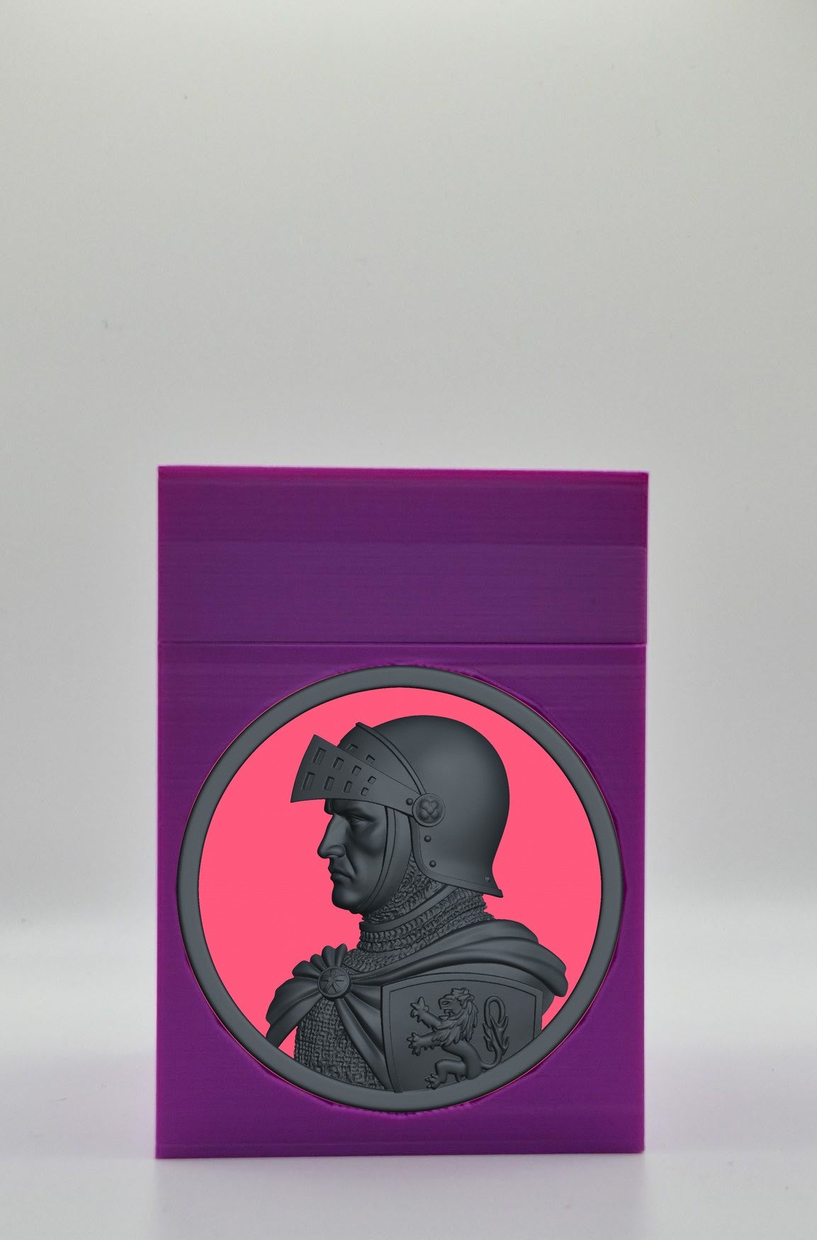 Knight Card Box — Purple